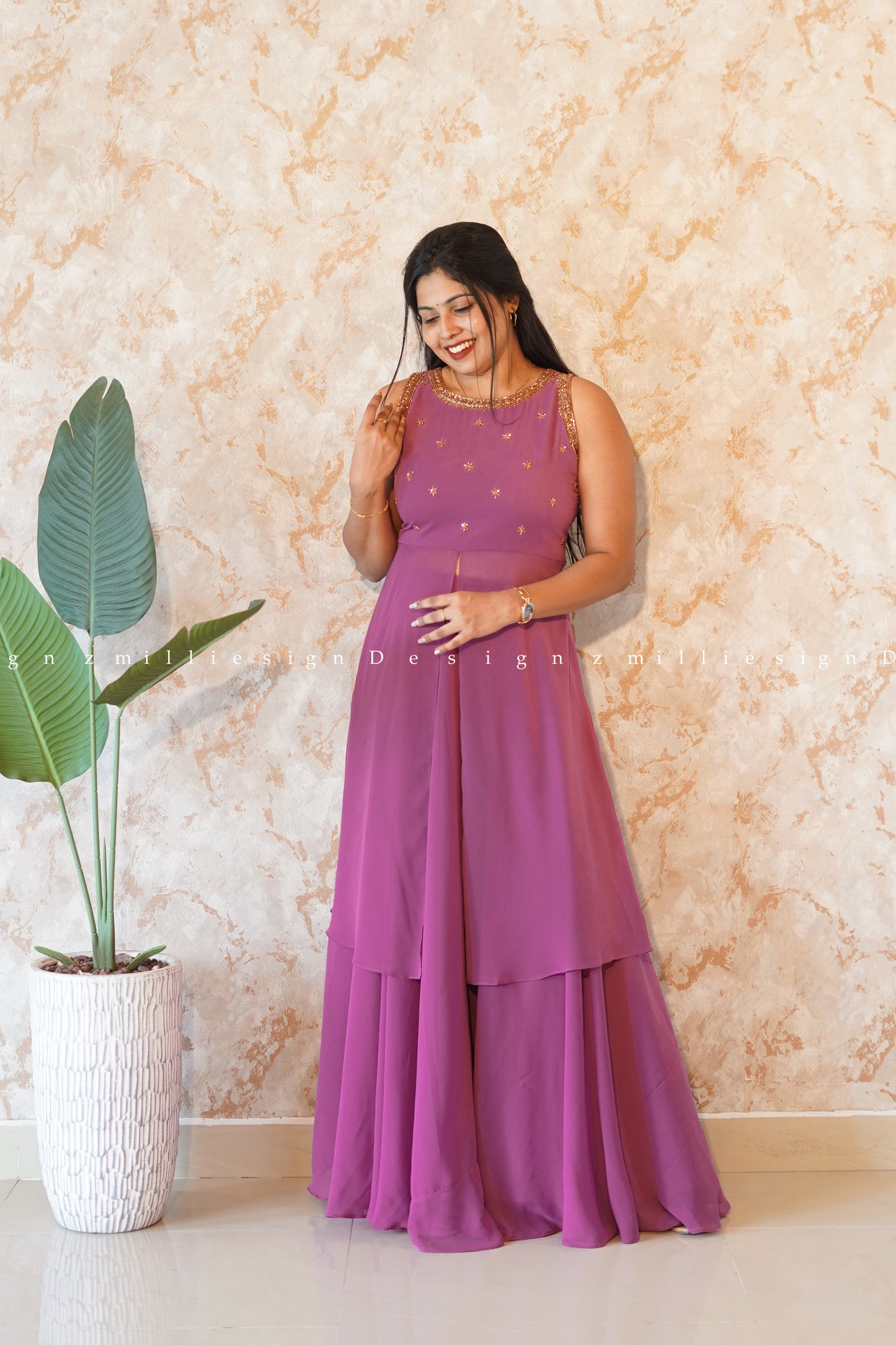 Palazzo and Top - 2 piece (MSD-096)