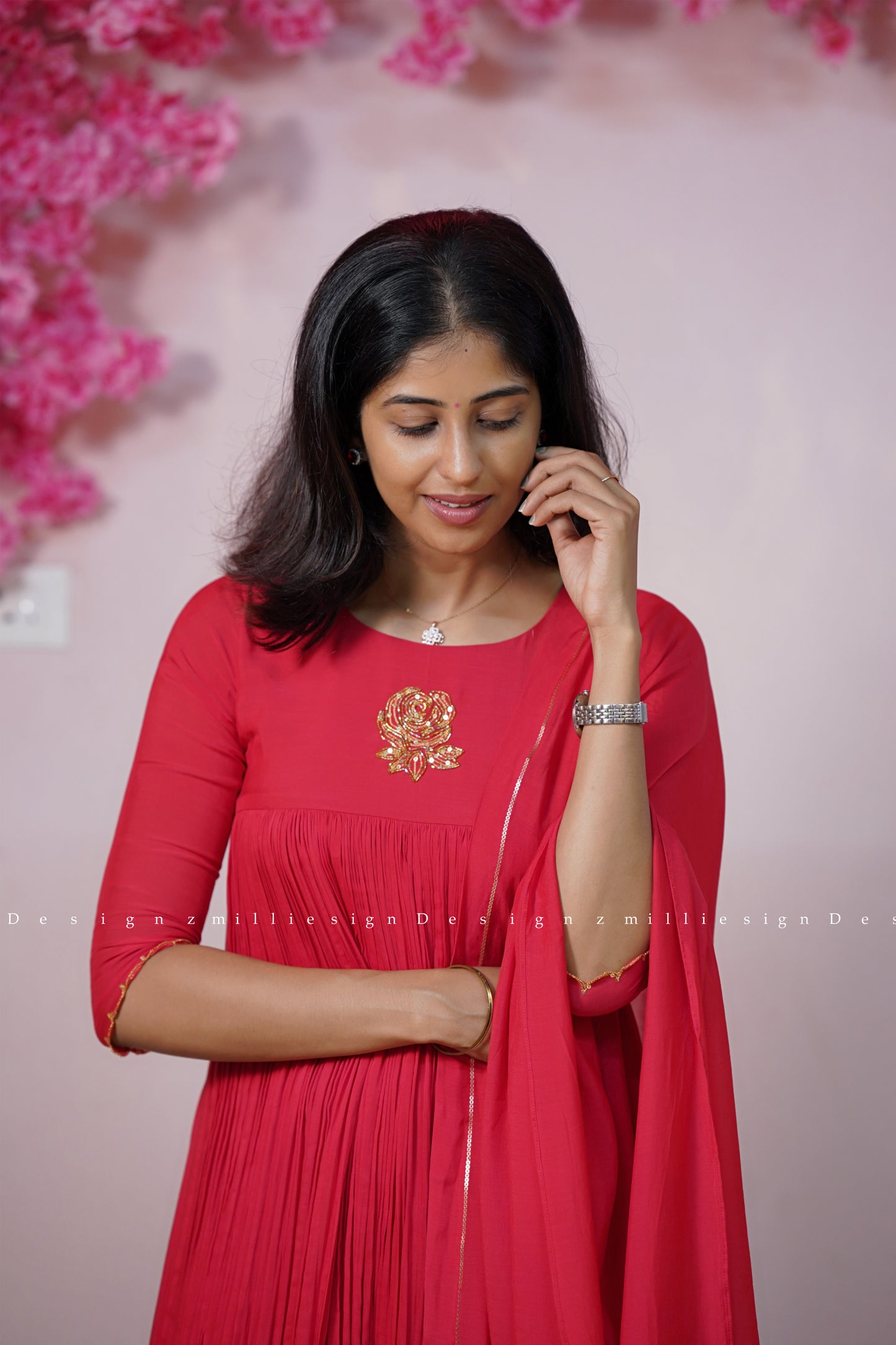 Premium Cotton Silk Three Piece Set (MSD-170)