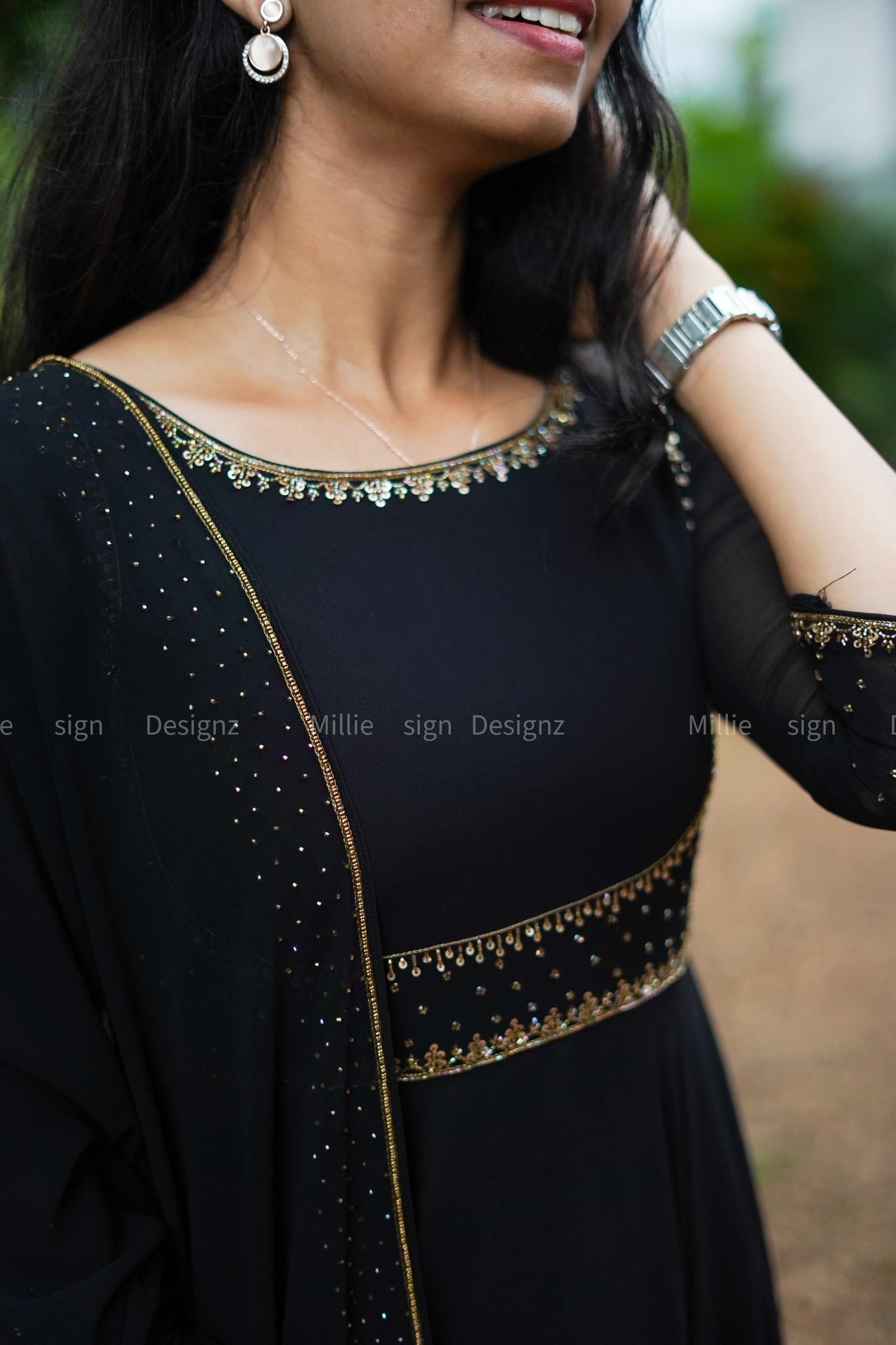 Designer Anarkali with Dupatta (MSD-043)