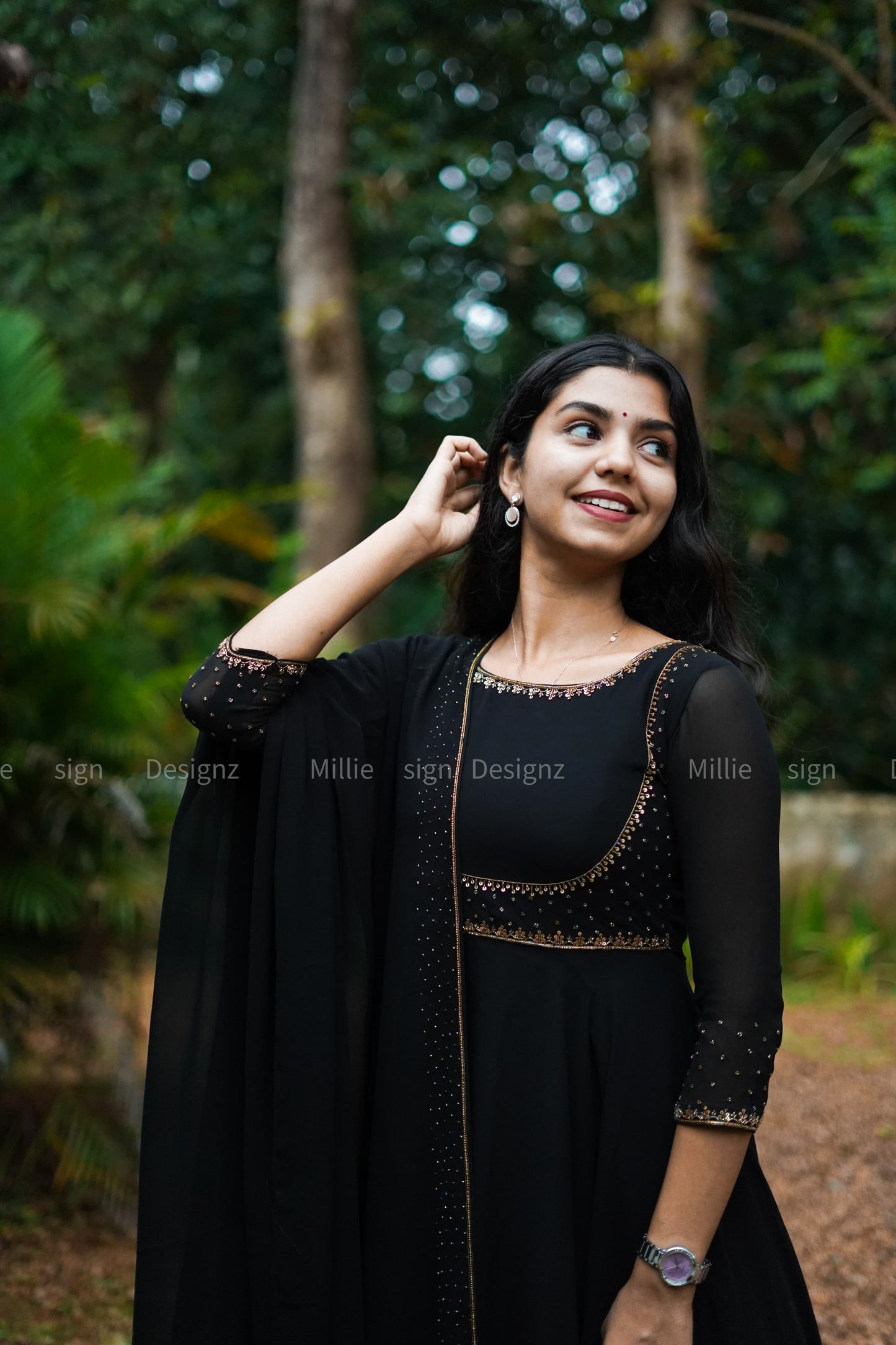 Designer Anarkali with Dupatta (MSD-043)