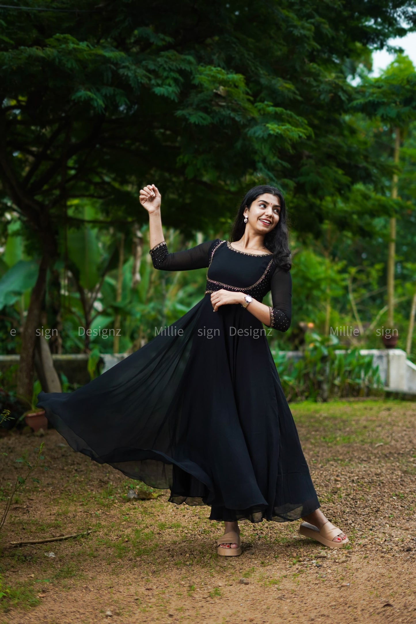 Designer Anarkali with Dupatta (MSD-043)