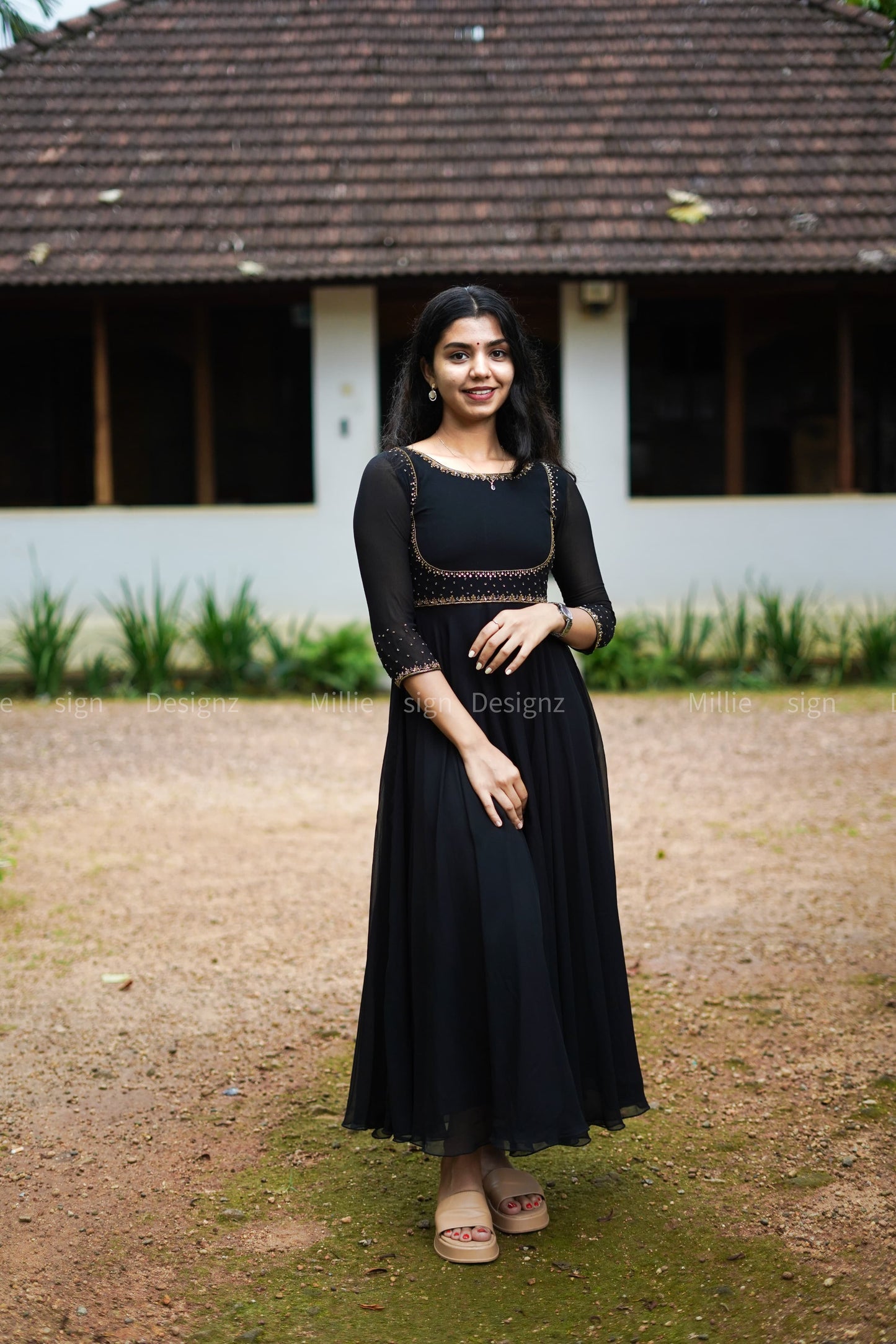 Designer Anarkali with Dupatta (MSD-043)