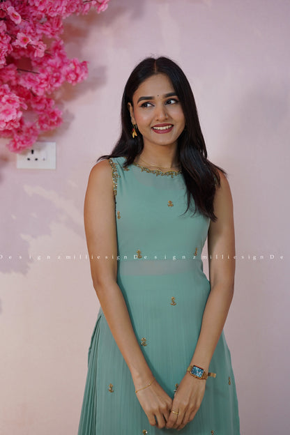 Three Piece Set Skirt, Crop Top and Jacket (MSD-179)