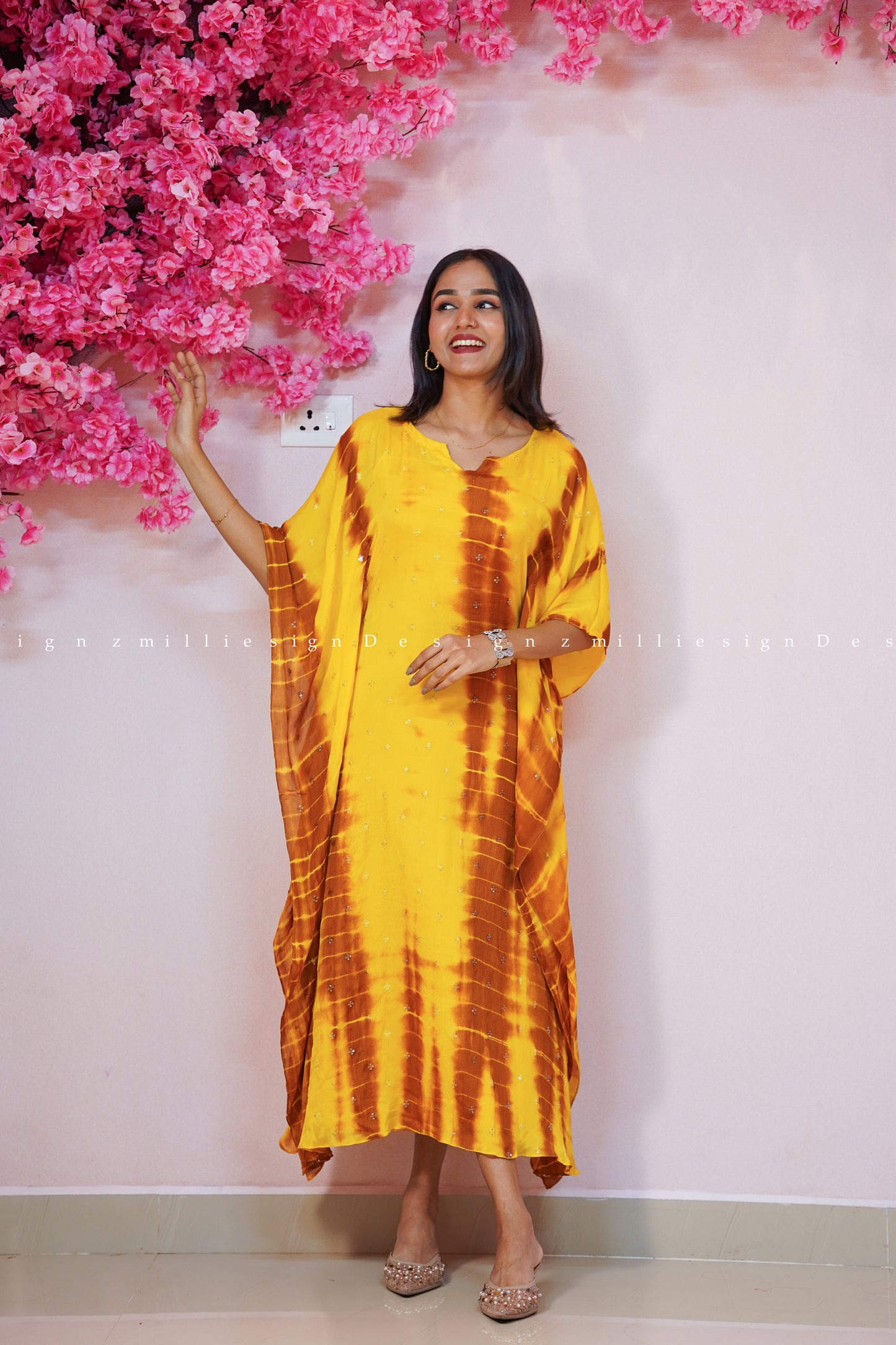Kaftan with Inner A-line Top (MSD-163)