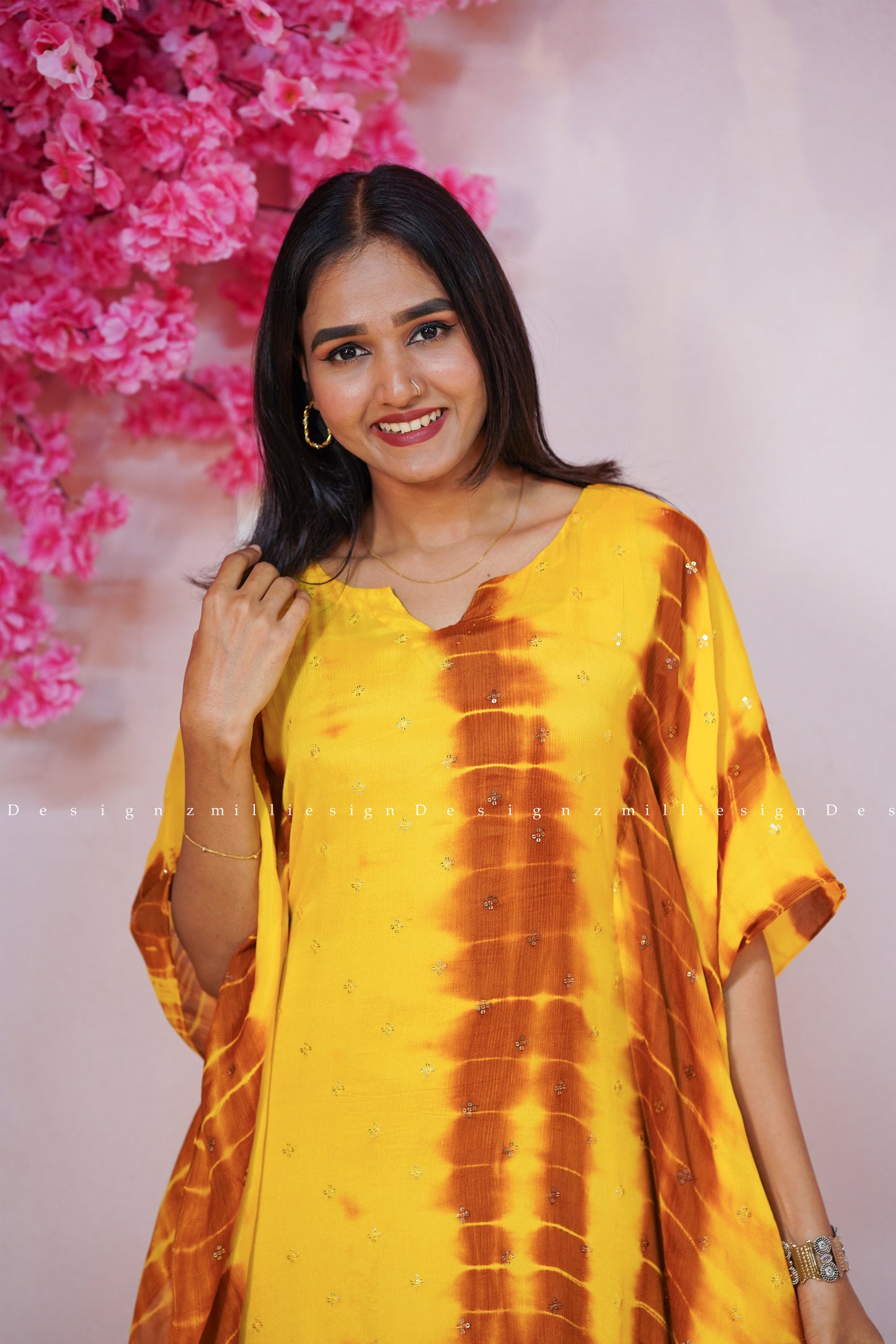 Kaftan with Inner A-line Top (MSD-163)