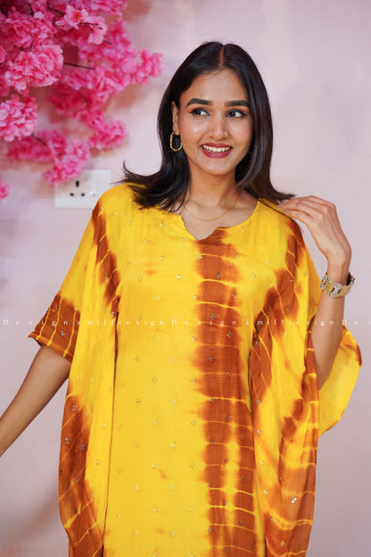Kaftan with Inner A-line Top (MSD-163)