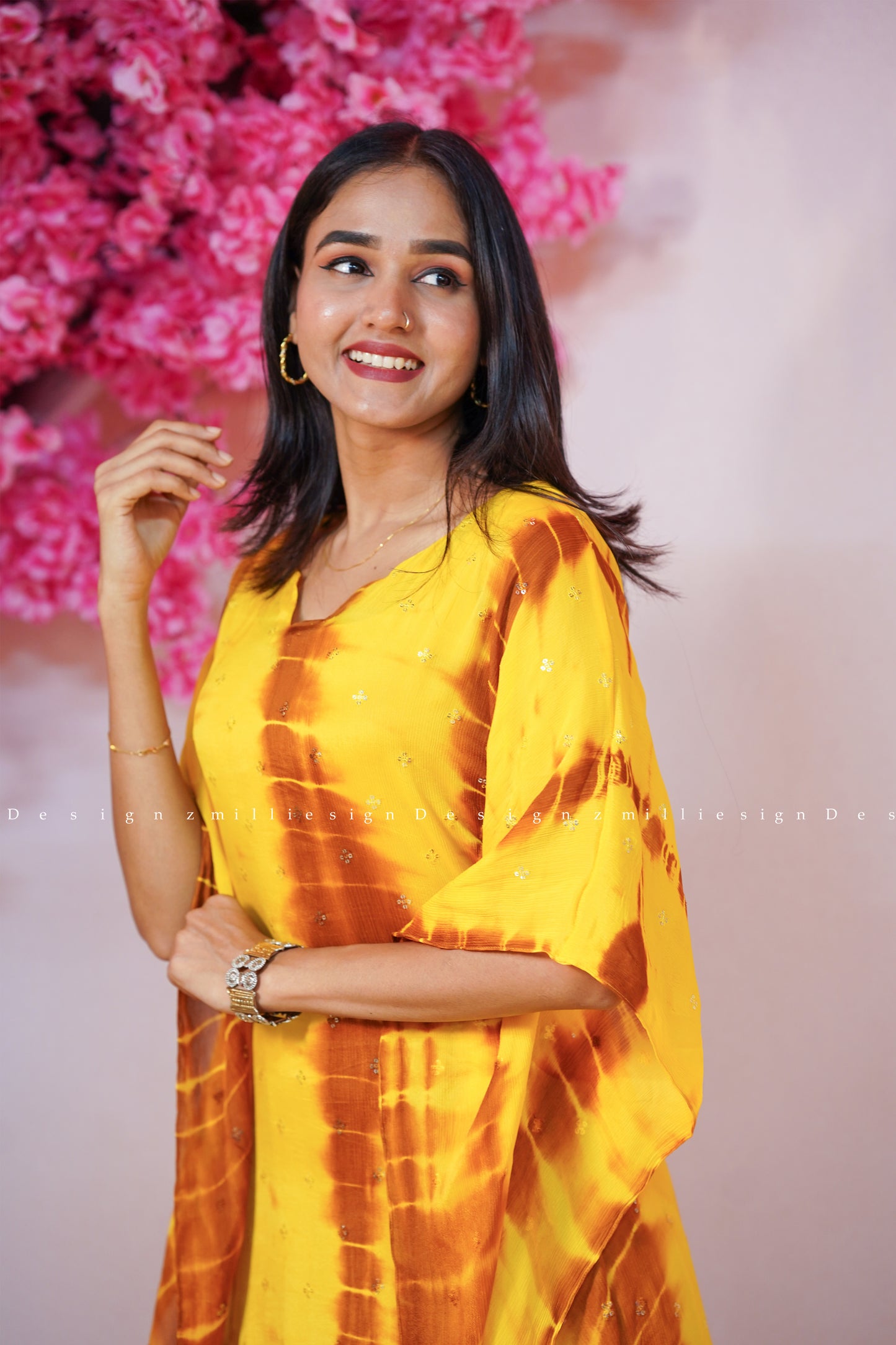Kaftan with Inner A-line Top (MSD-163)