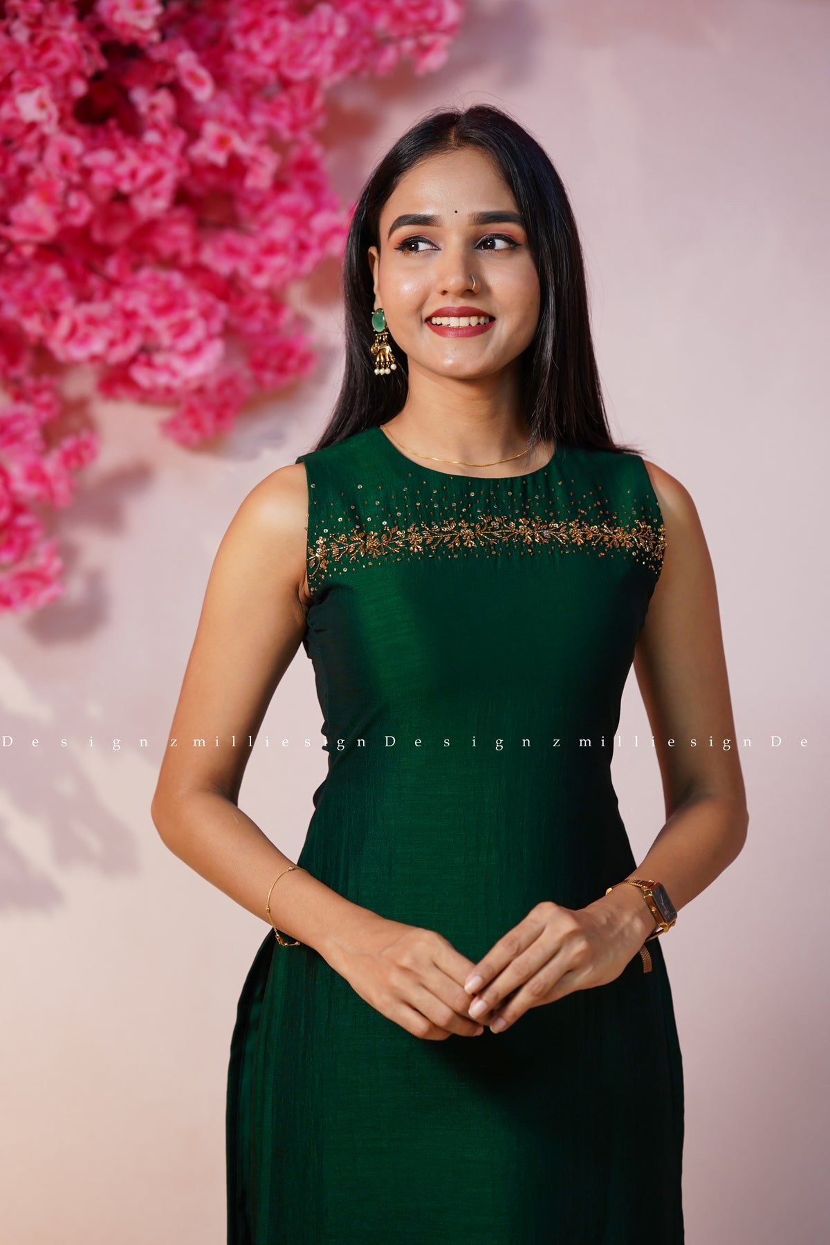 Two Piece Set Anarkali with Dupatta (MSD-194)
