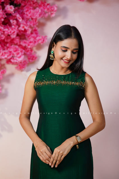 Two Piece Set Anarkali with Dupatta (MSD-194)