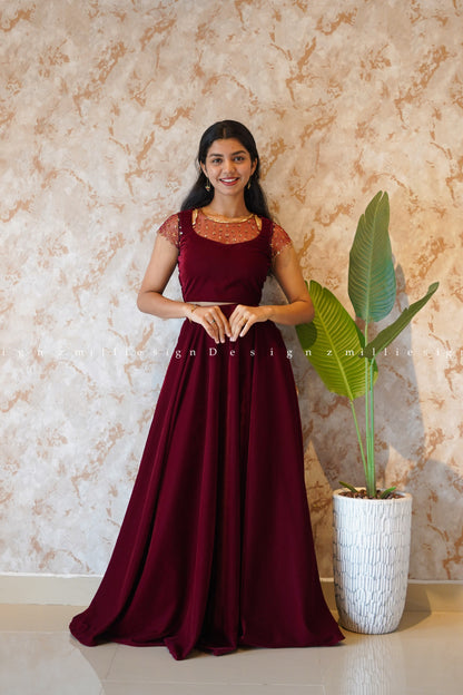 Skirt and Crop Top (MSD-086)