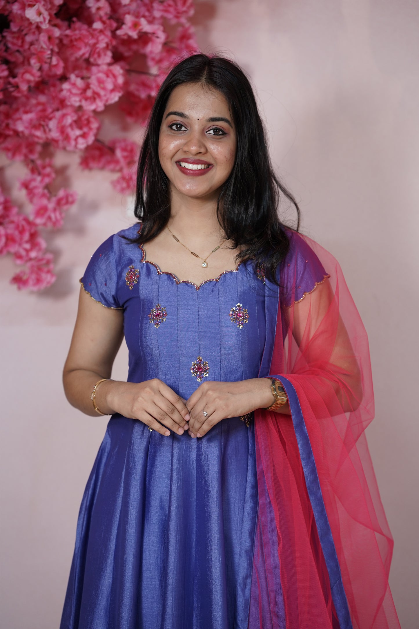 Two Piece Anarkali with Dupatta (MSD-168)