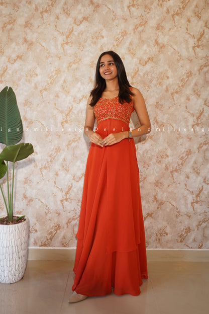 Skirt and Front Silted Top (MSD-093)