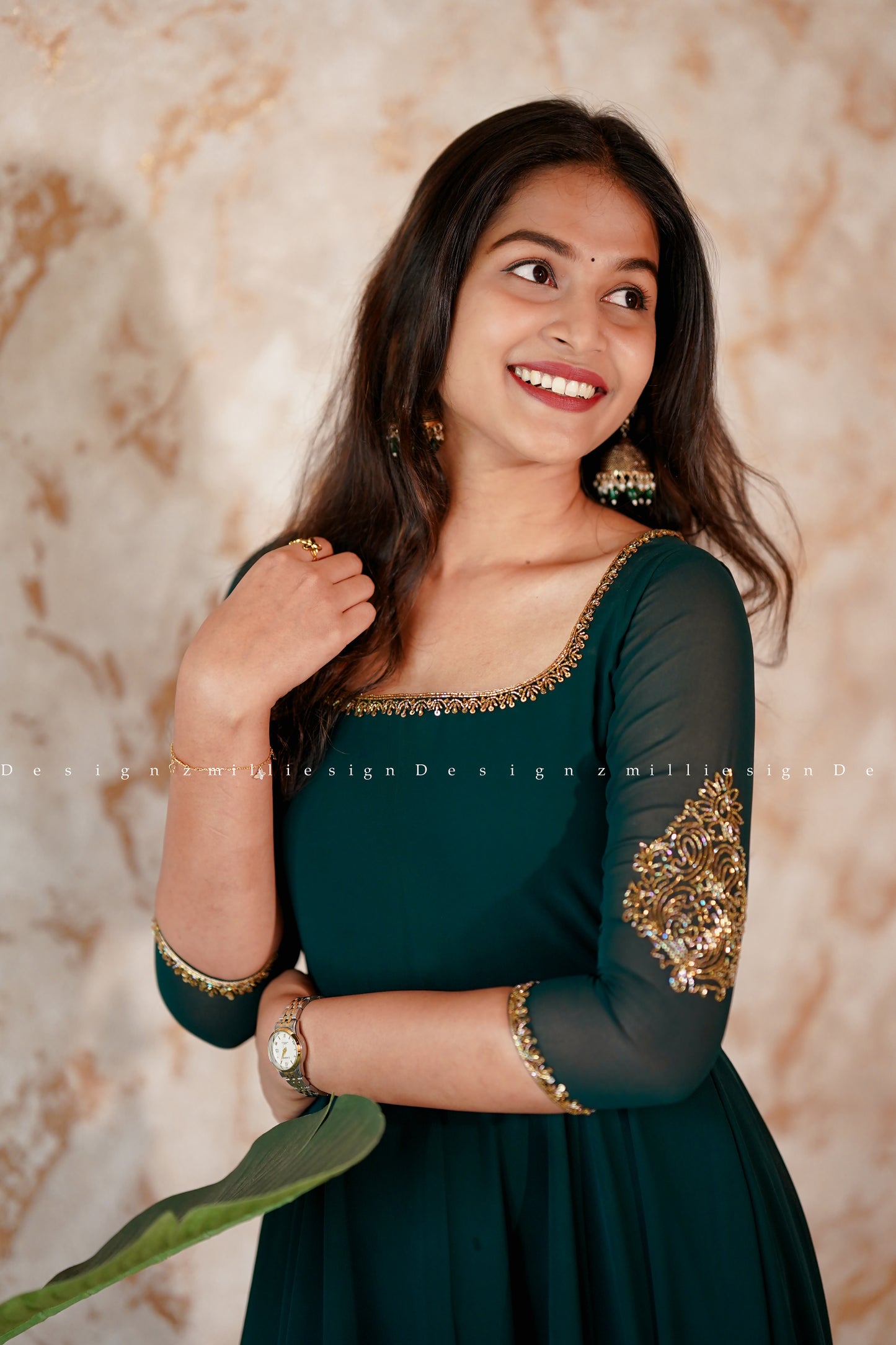 Two Piece Designer Anarkali (MSD-113)