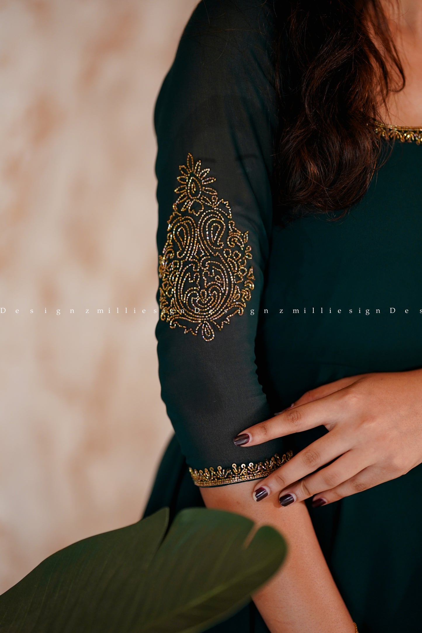 Two Piece Designer Anarkali (MSD-113)