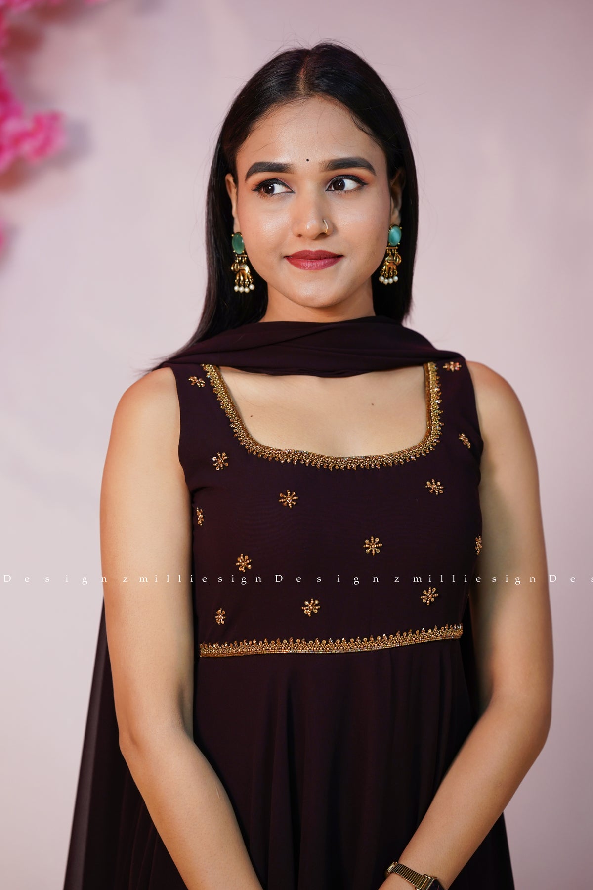 Two Piece Anarkali with Dupatta (MSD-190)
