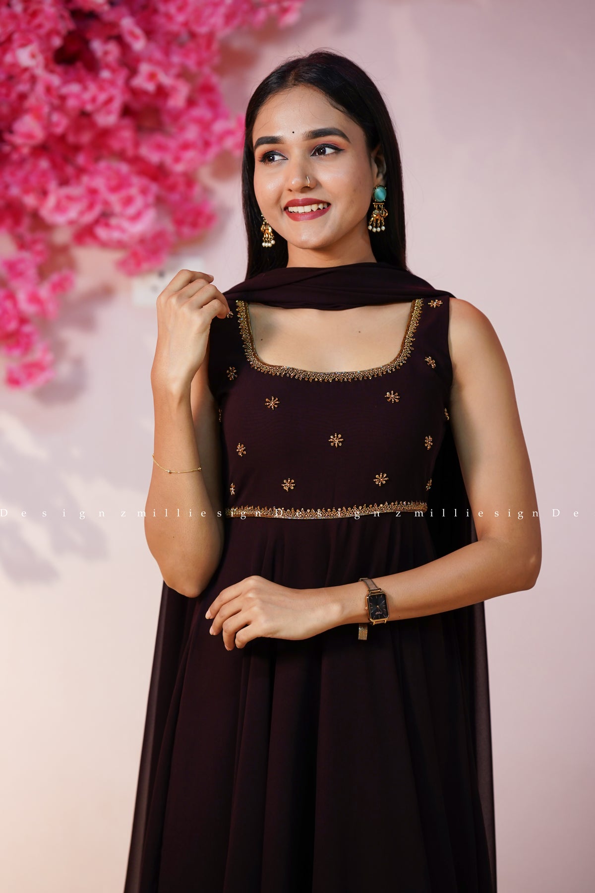 Two Piece Anarkali with Dupatta (MSD-190)