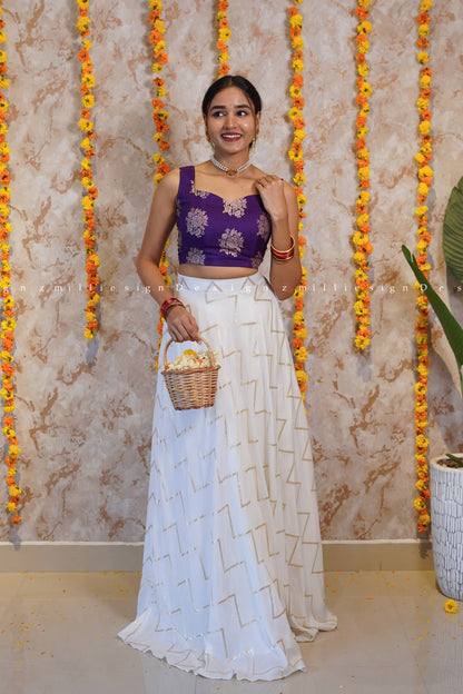 Two Piece Skirt and Crop Top (MSD-146)