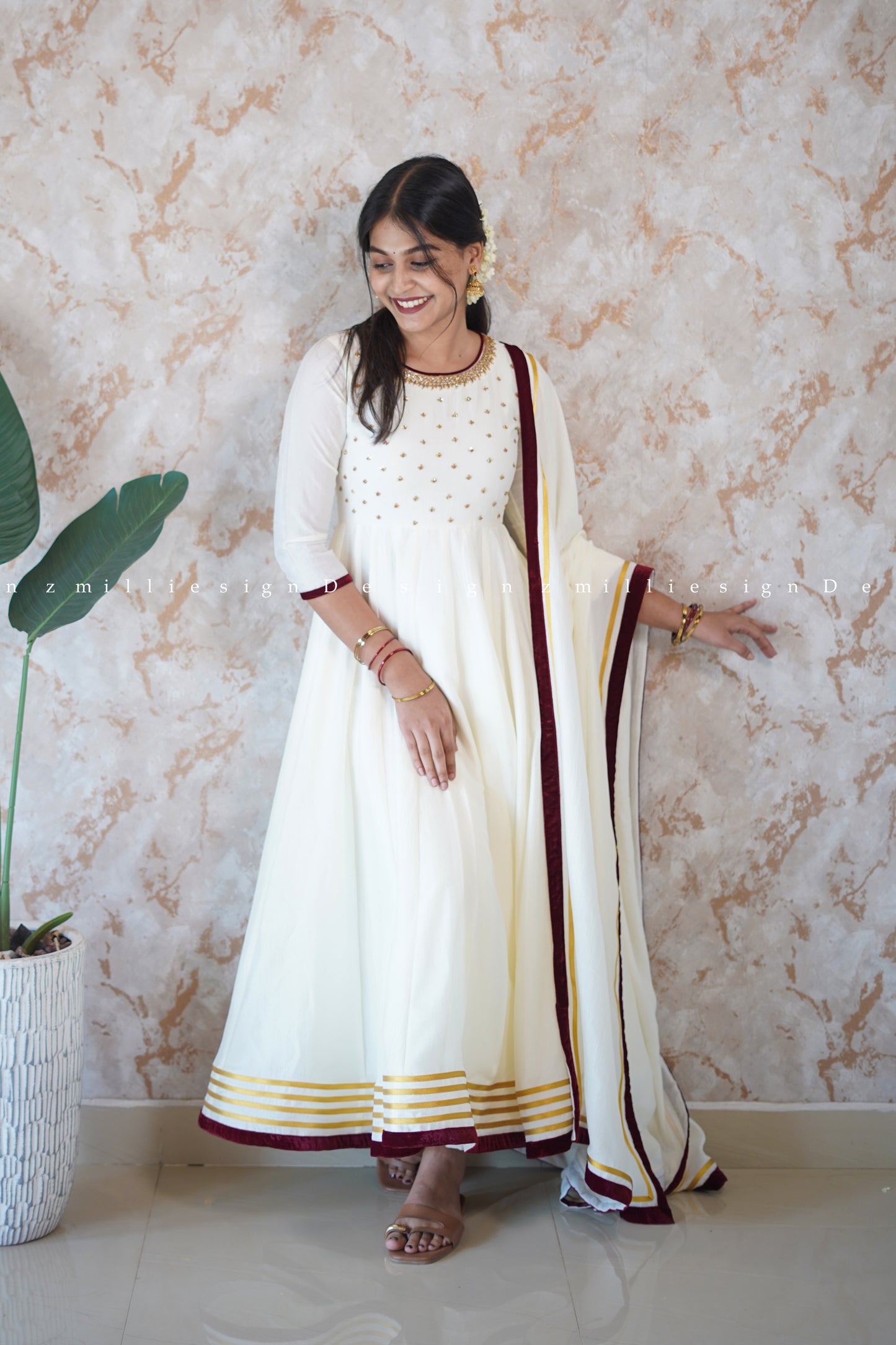 Two Piece Anarkali (MSD-139)