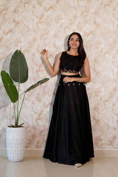 Skirt and Crop Top (MSD-098)