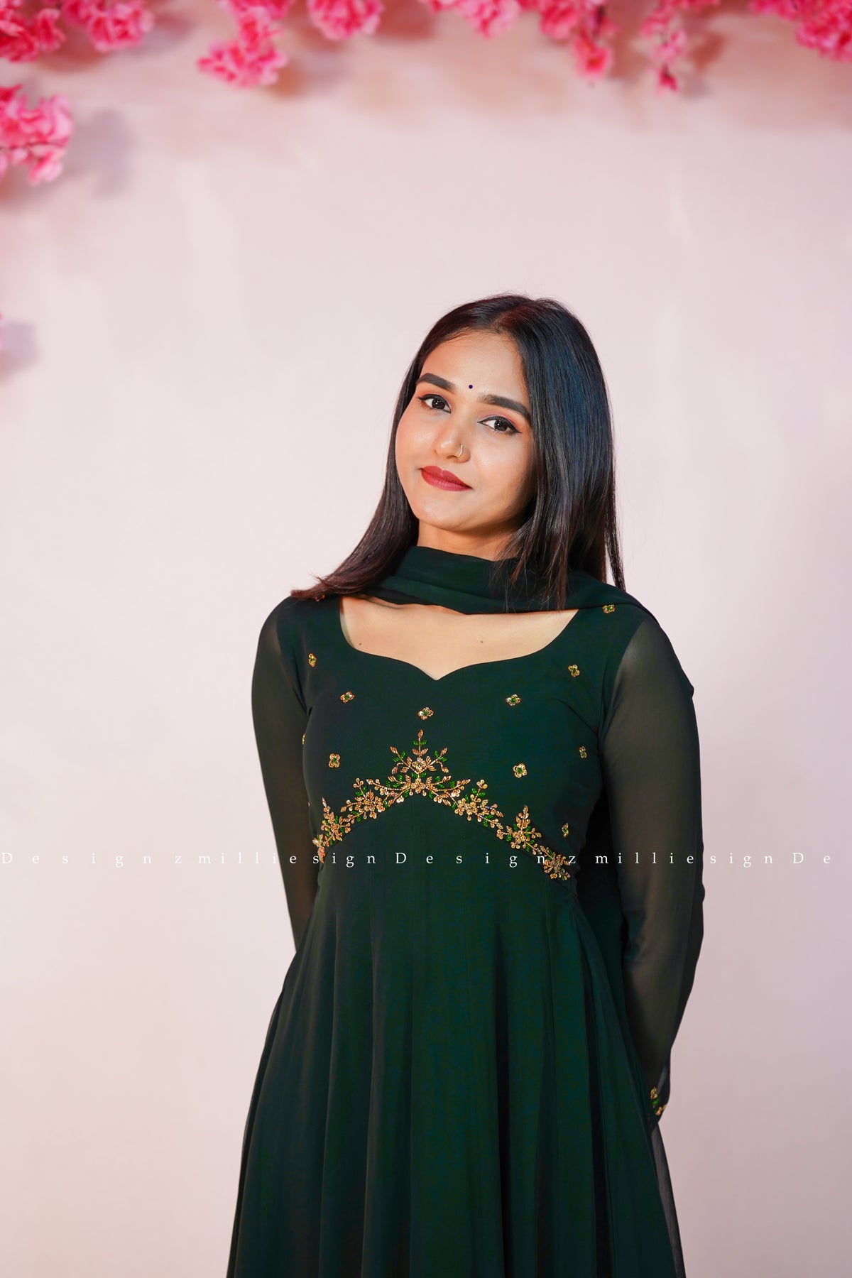 Two Piece Anarkali with Dupatta (MSD-191)