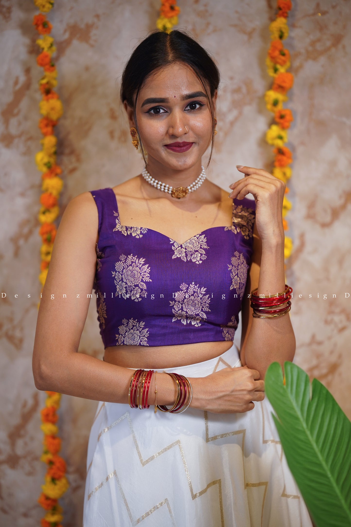 Two Piece Skirt and Crop Top (MSD-146)