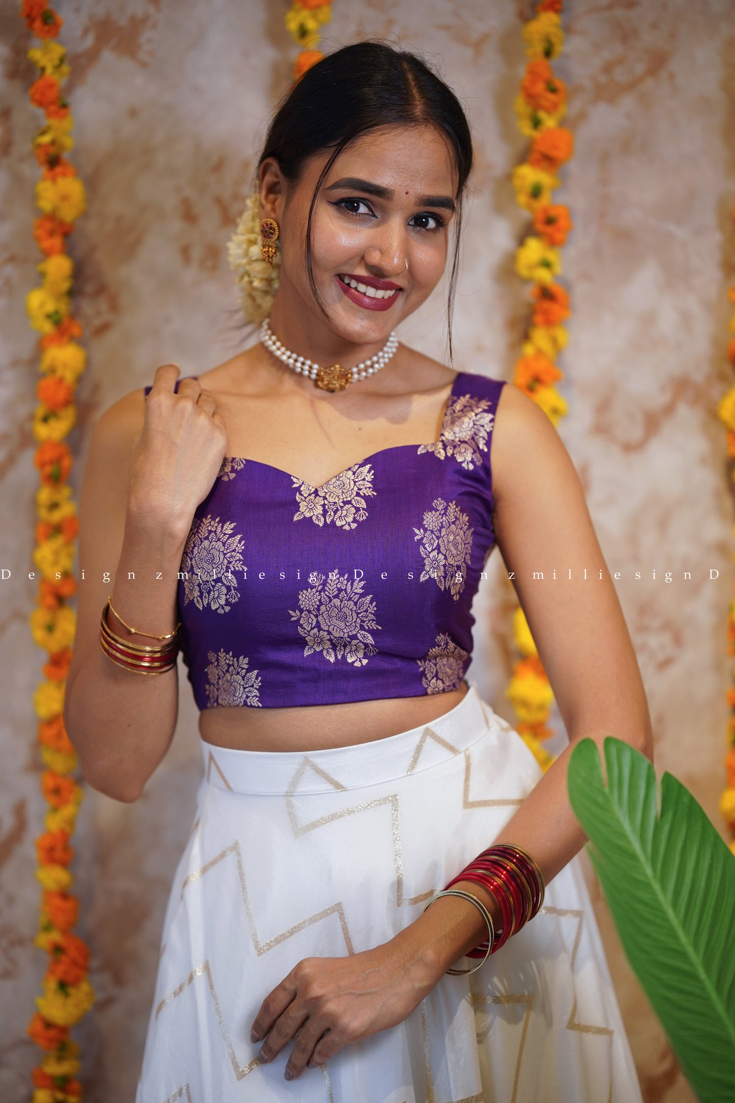 Two Piece Skirt and Crop Top (MSD-146)