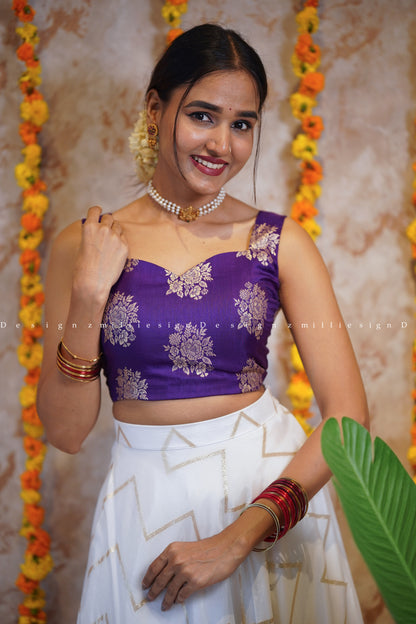 Two Piece Skirt and Crop Top (MSD-146)