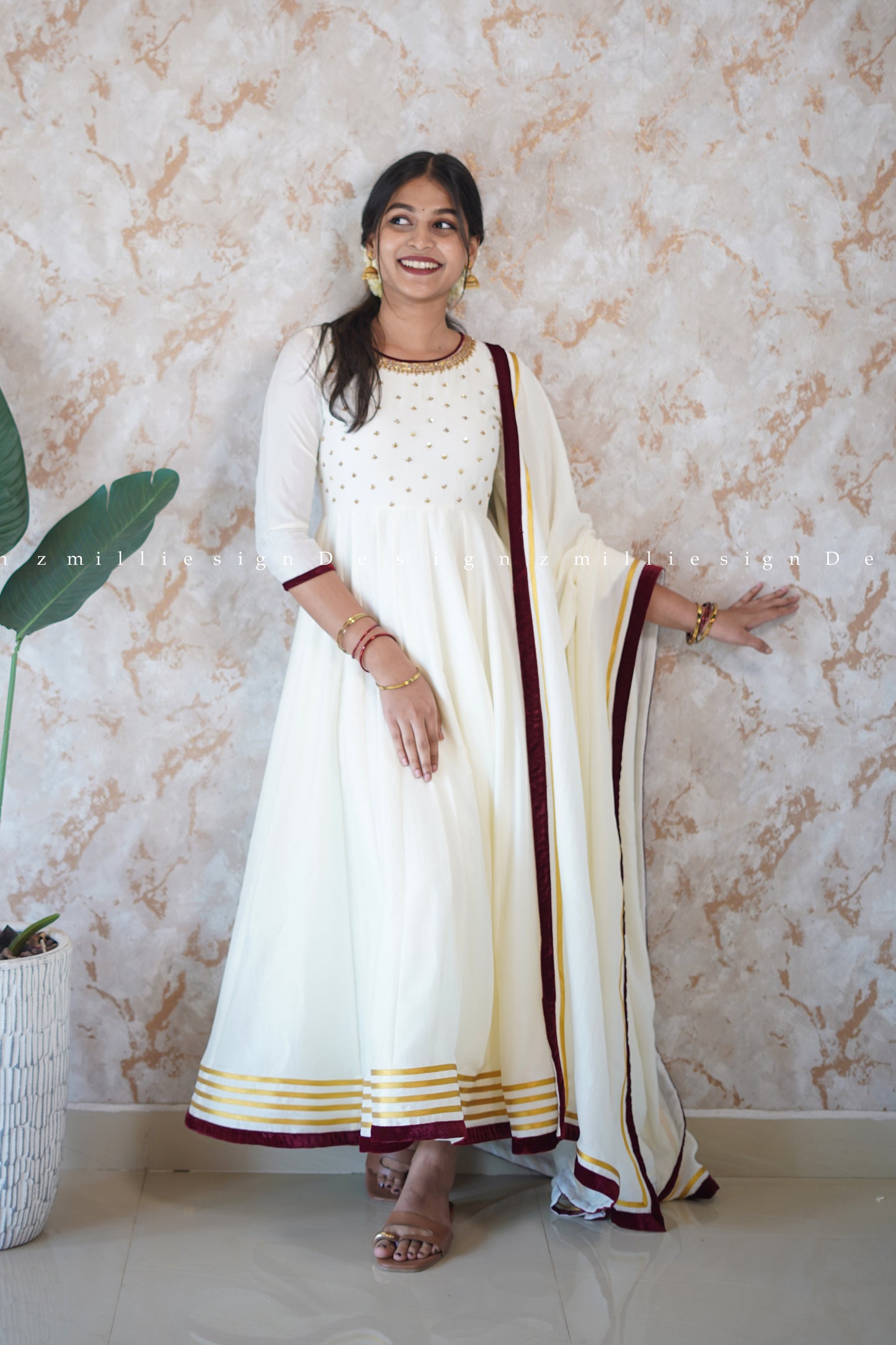 Two Piece Anarkali (MSD-139)