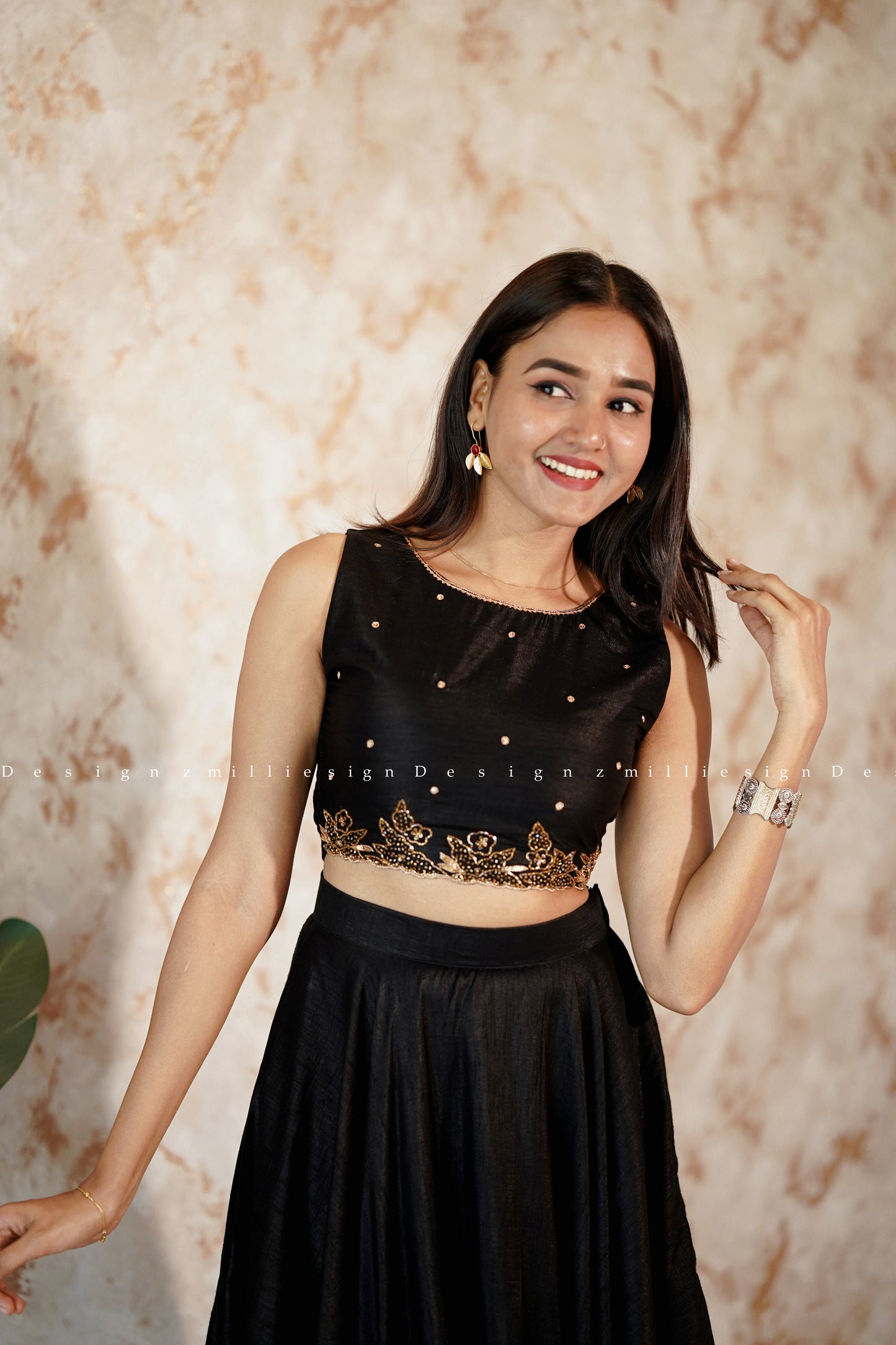 Skirt and Crop Top (MSD-098)