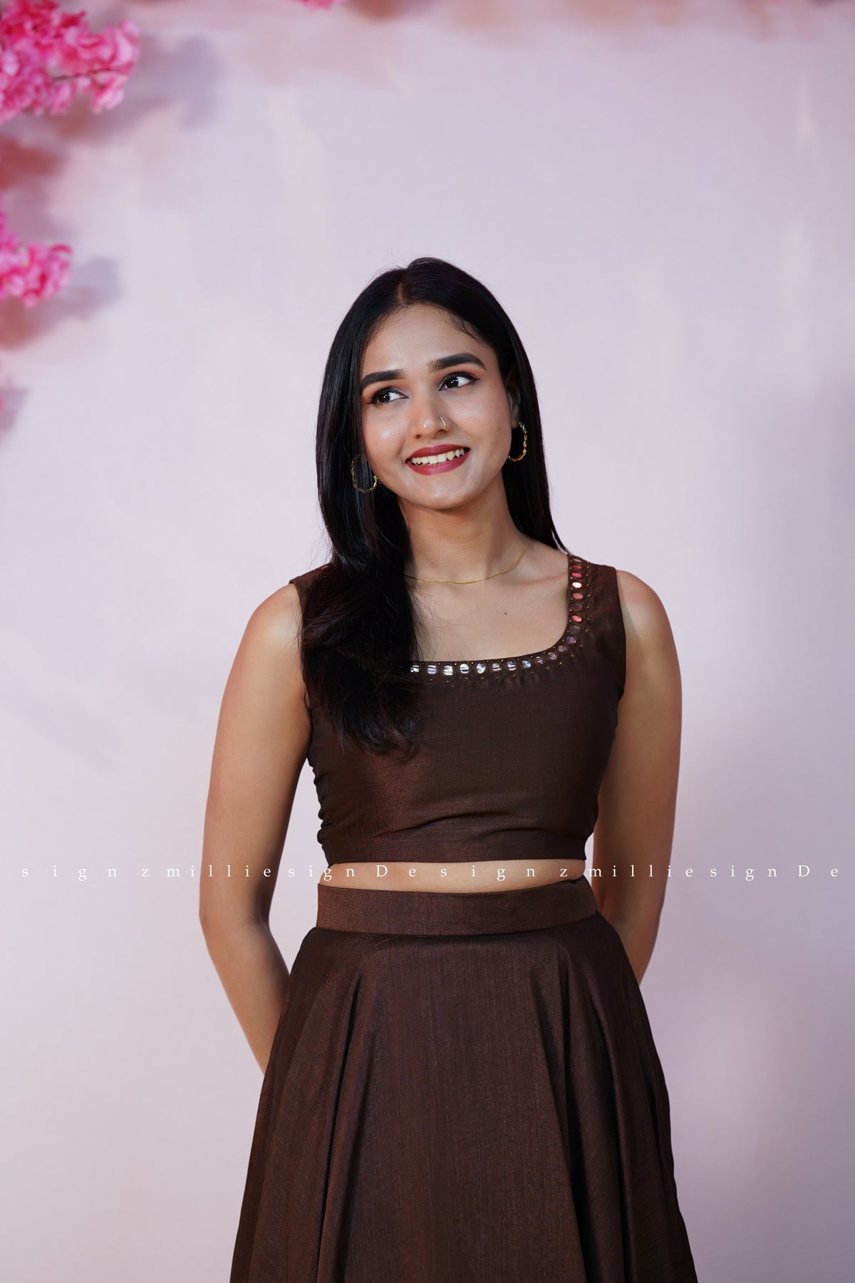 Skirt and Crop Top (MSD-188)