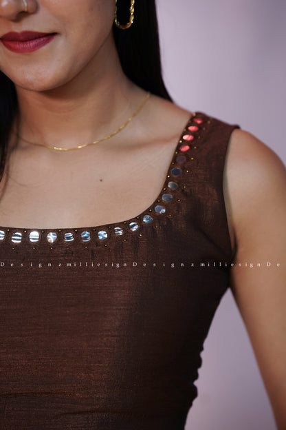 Skirt and Crop Top (MSD-188)