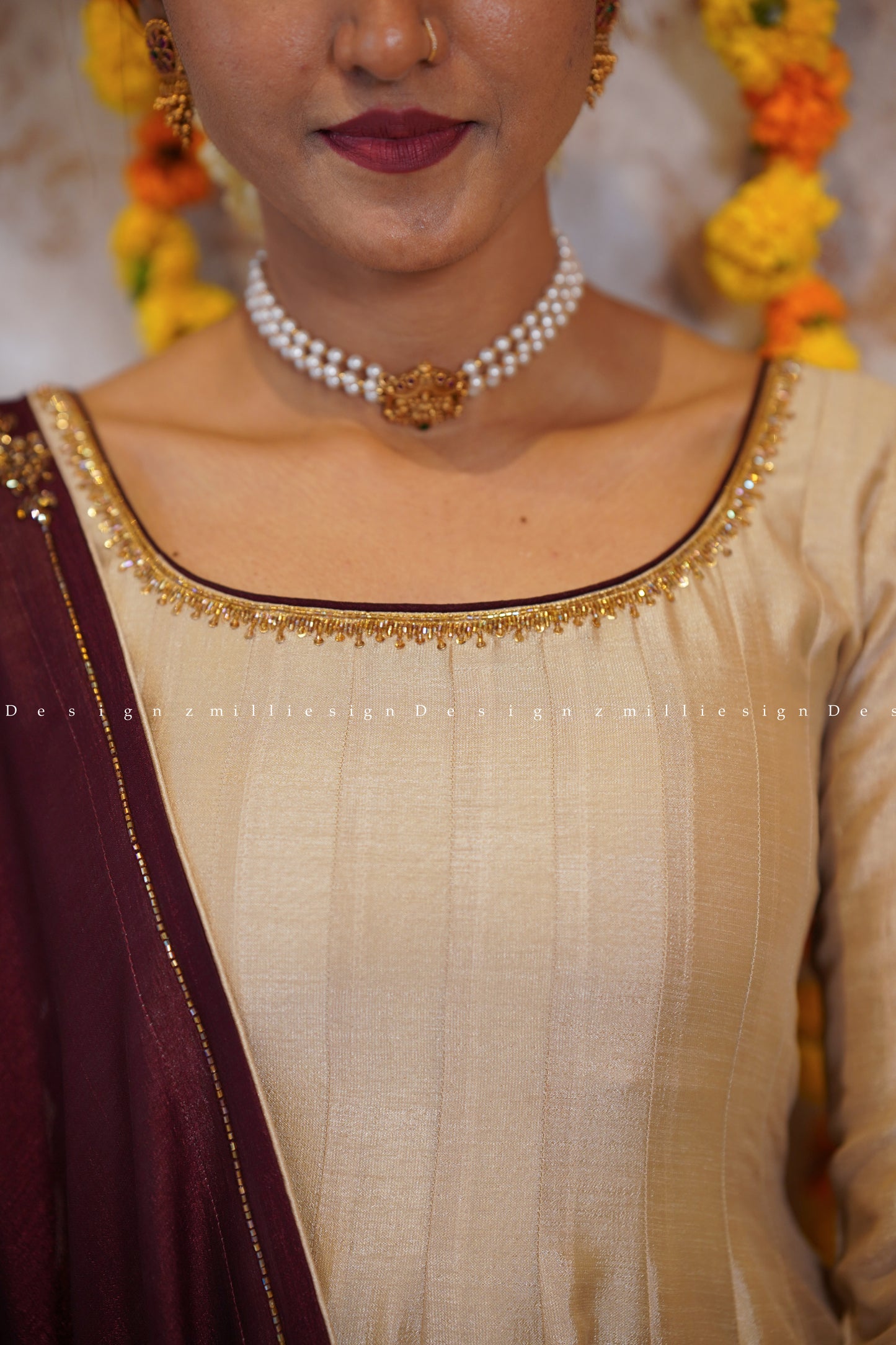 Two Piece Panel Cut Anarkali with Dupatta (MSD-145)
