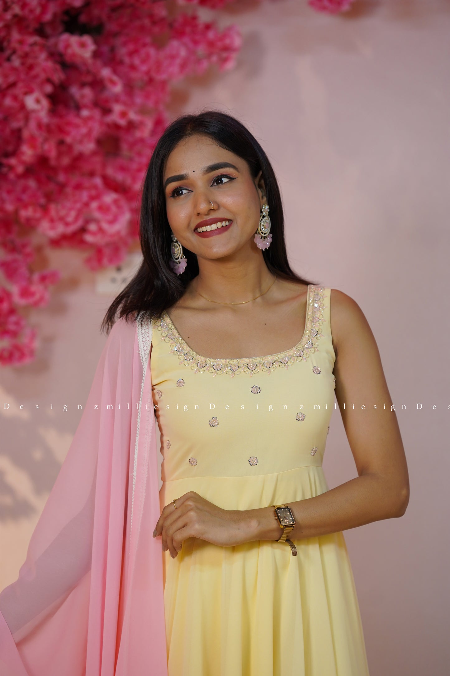 Two Piece Anarkali Set (MSD-172)