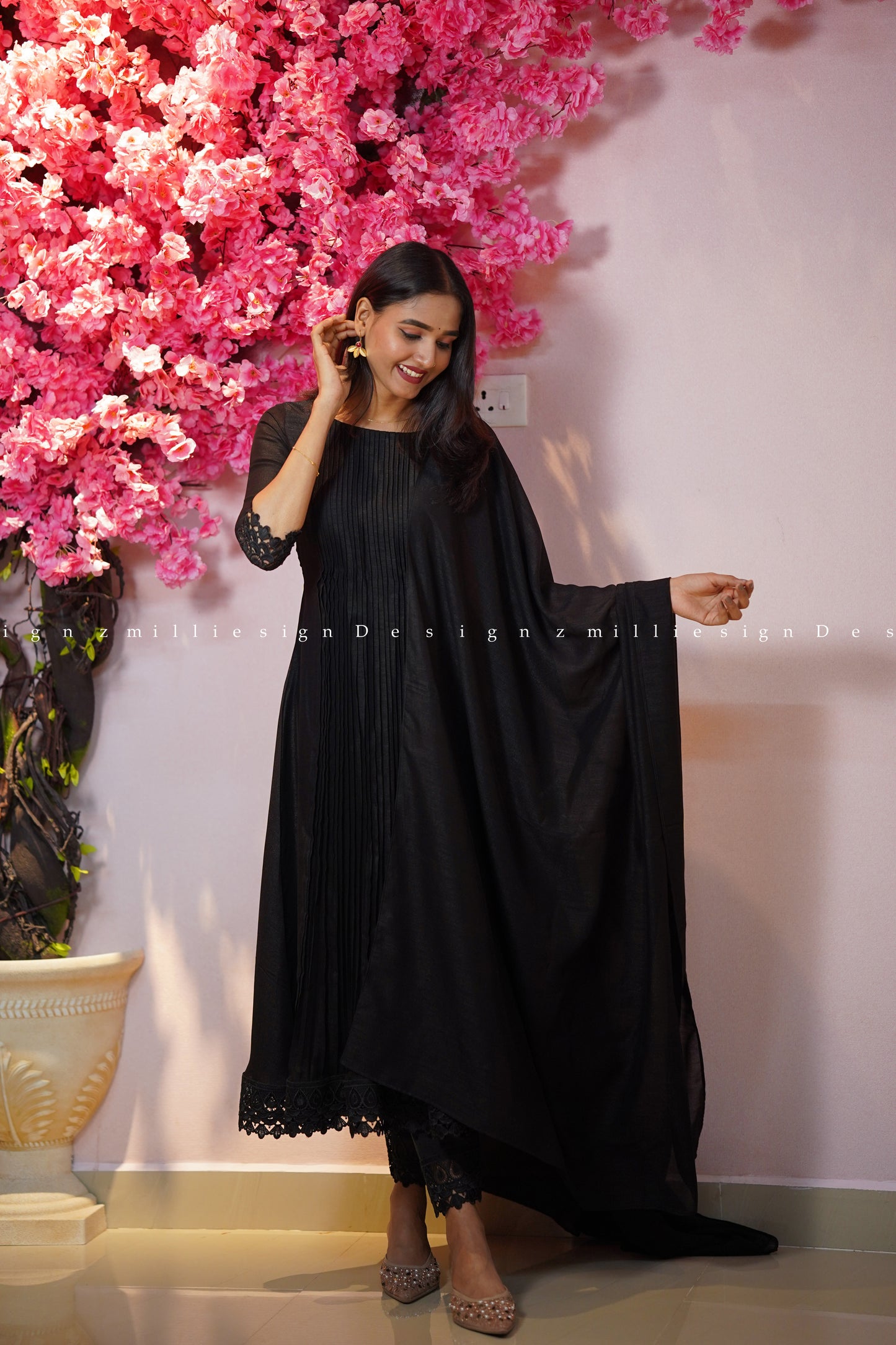 Top and Pant with Dupatta (MSD-152)
