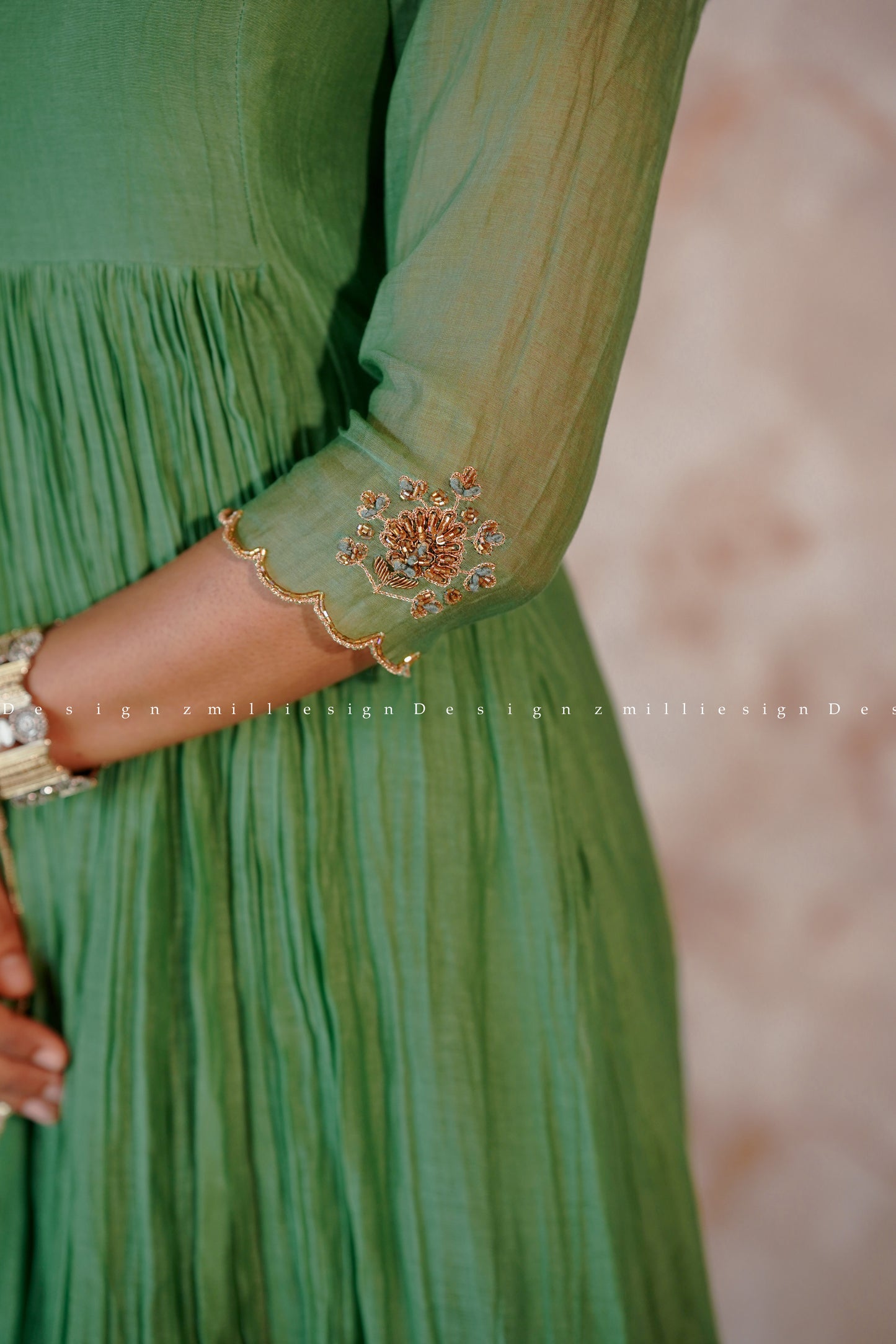 Premium Chanderi Top and Dupatta (MSD-104)