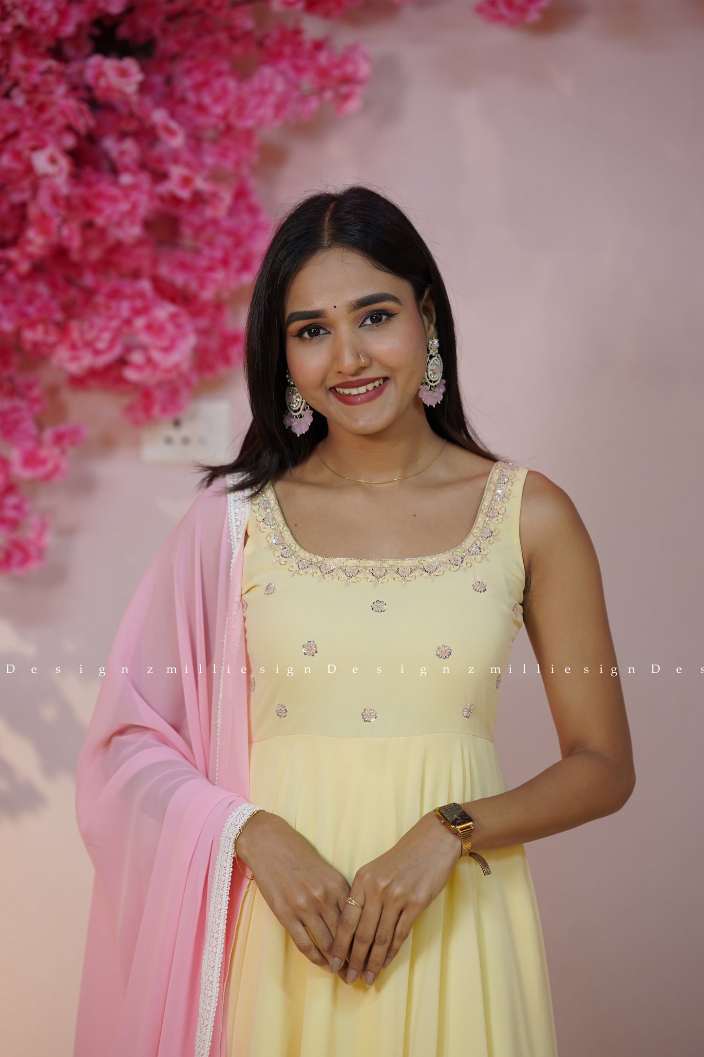 Two Piece Anarkali Set (MSD-172)