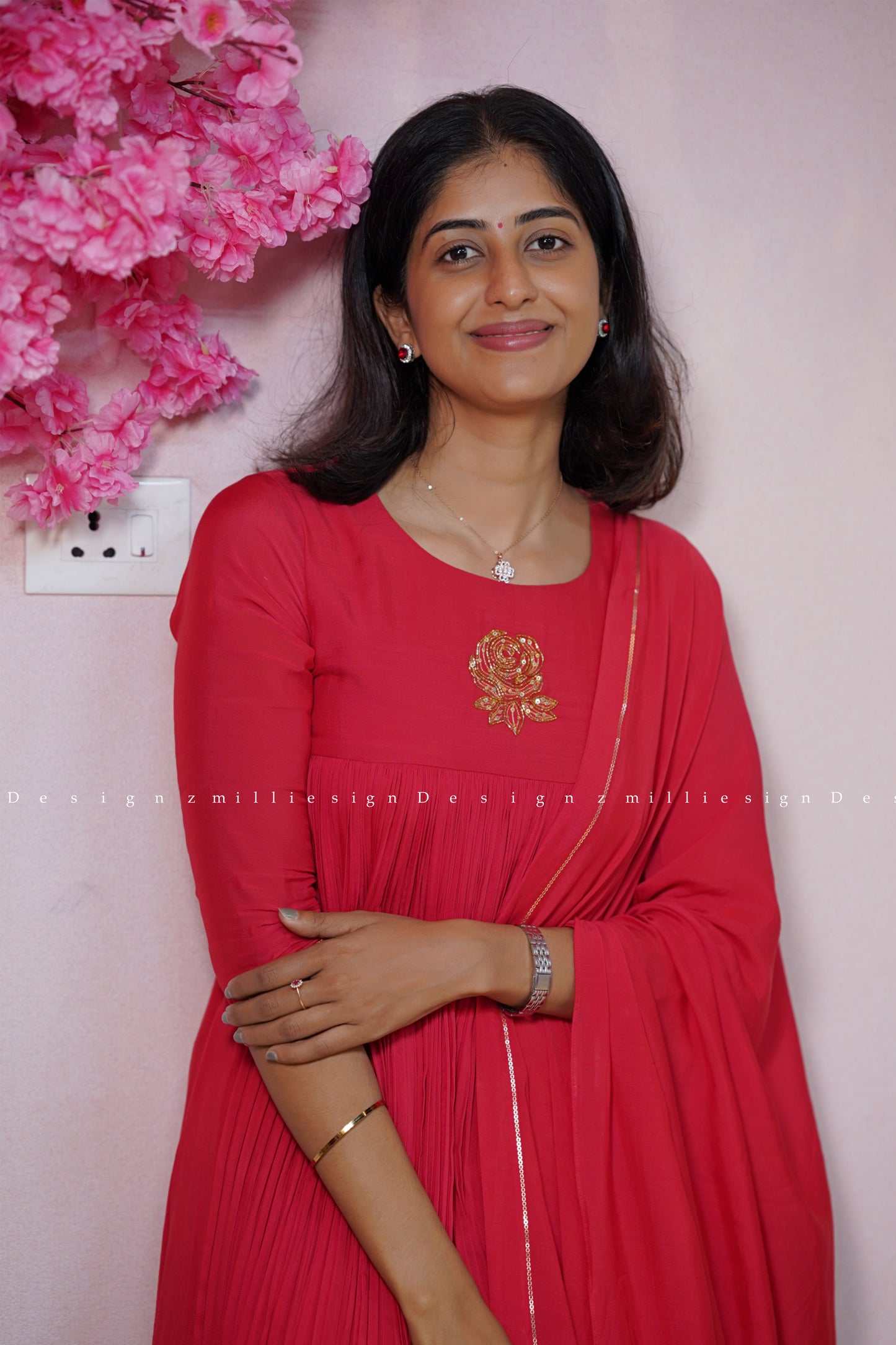 Premium Cotton Silk Three Piece Set (MSD-170)