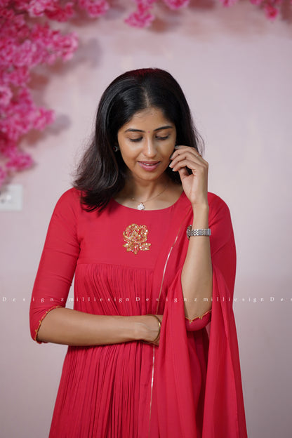 Premium Cotton Silk Three Piece Set (MSD-170)
