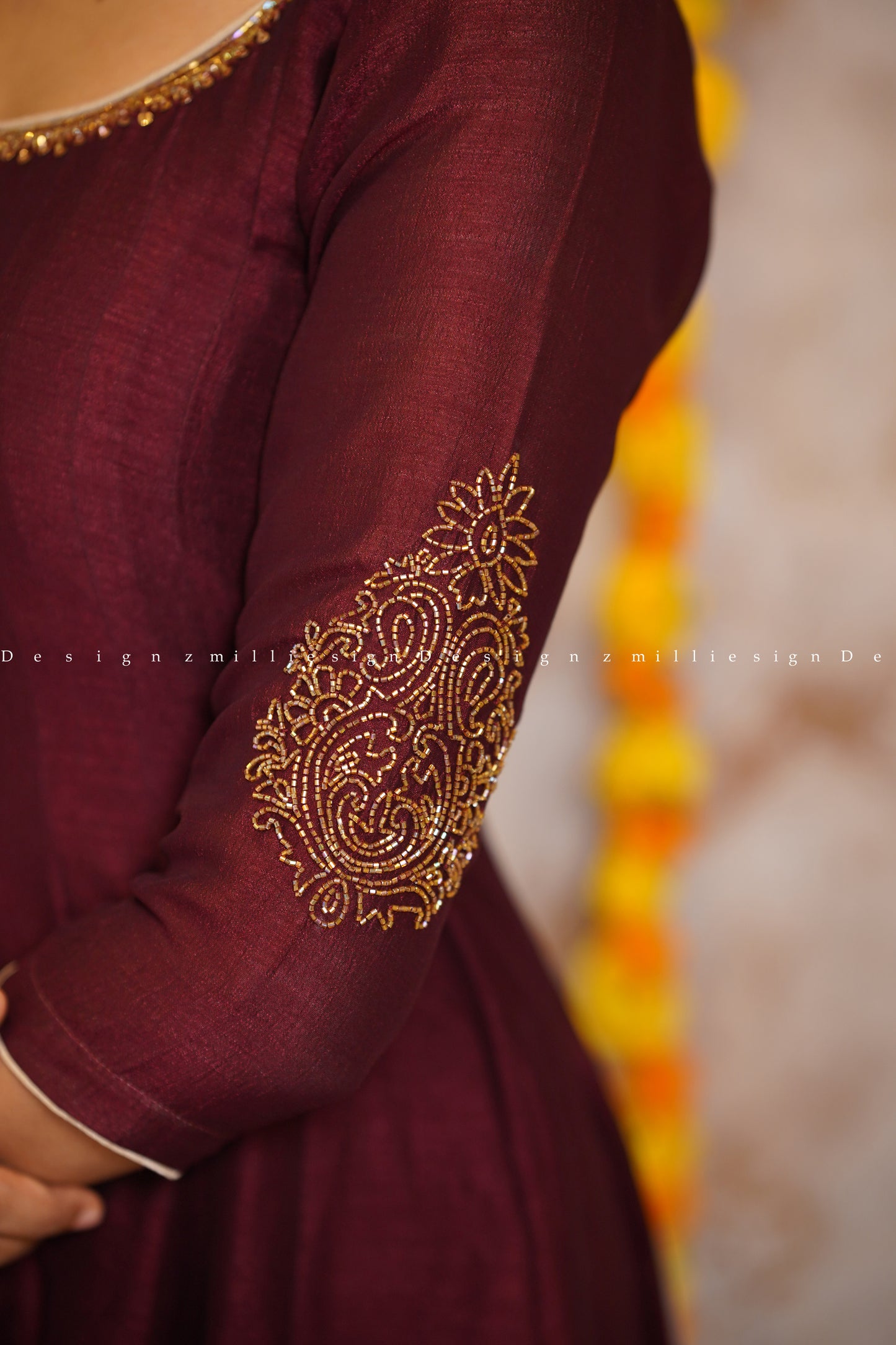 Two Piece Panel Cut Anarkali with Dupatta (MSD-144)