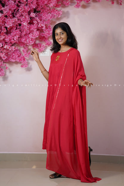 Premium Cotton Silk Three Piece Set (MSD-170)