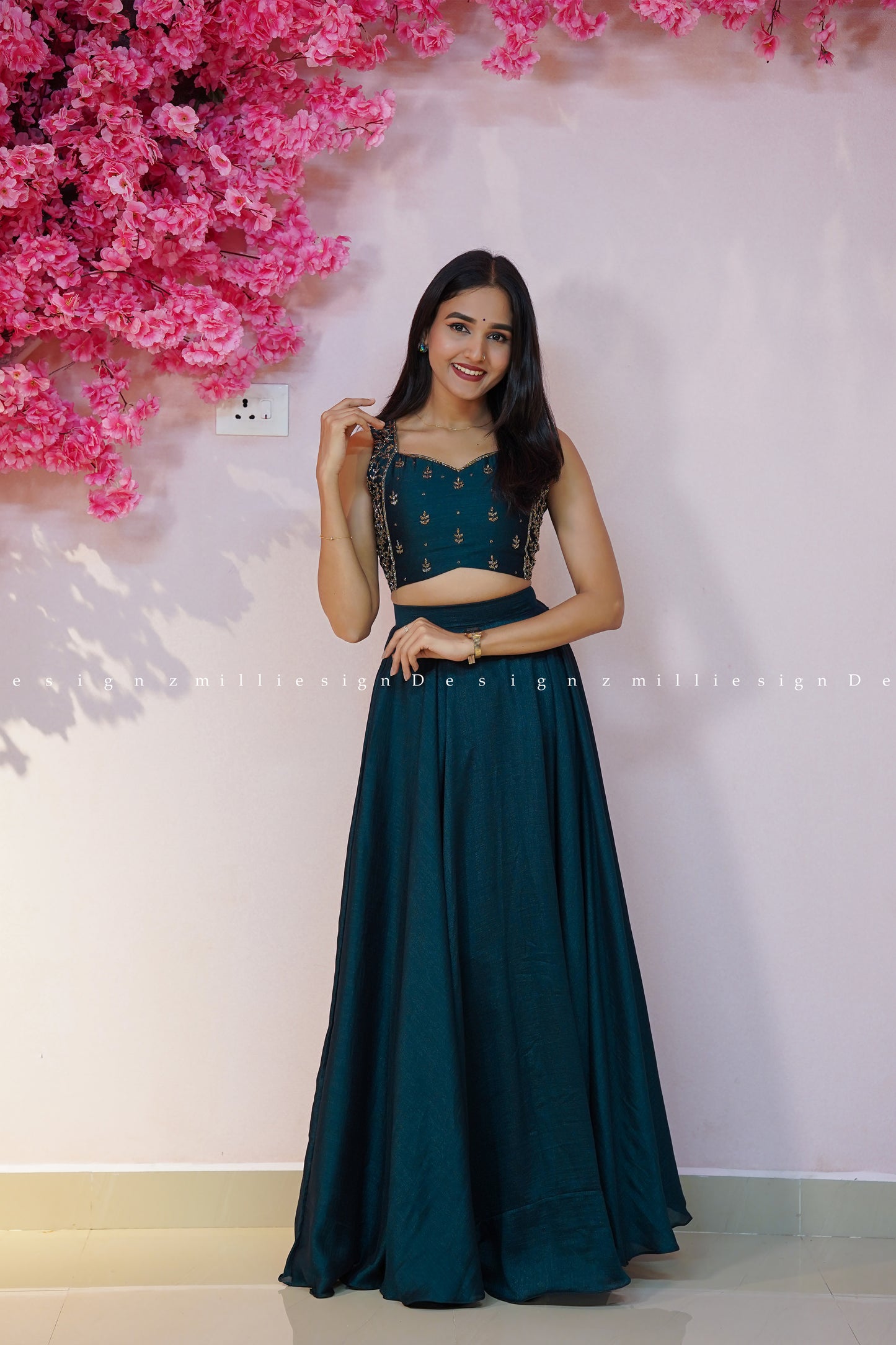 Skirt and Crop Top (MSD-175)