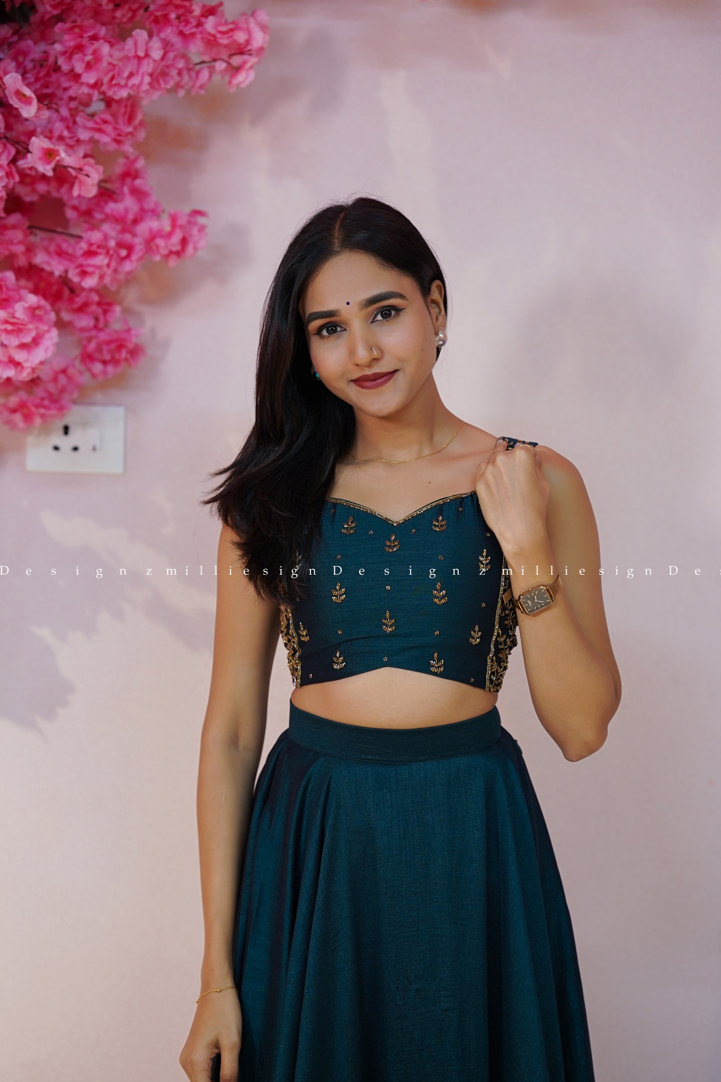 Skirt and Crop Top (MSD-175)