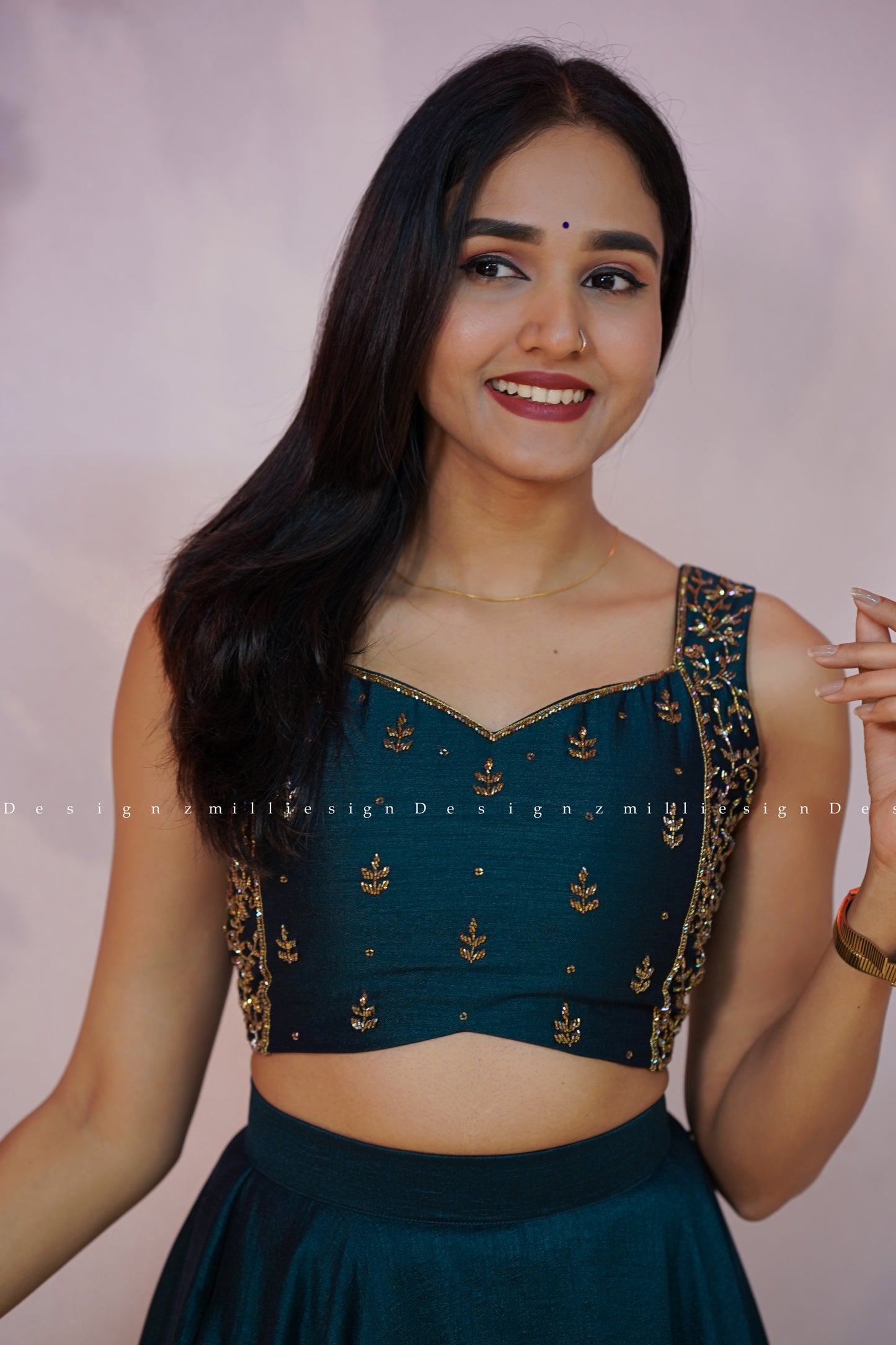 Skirt and Crop Top (MSD-175)