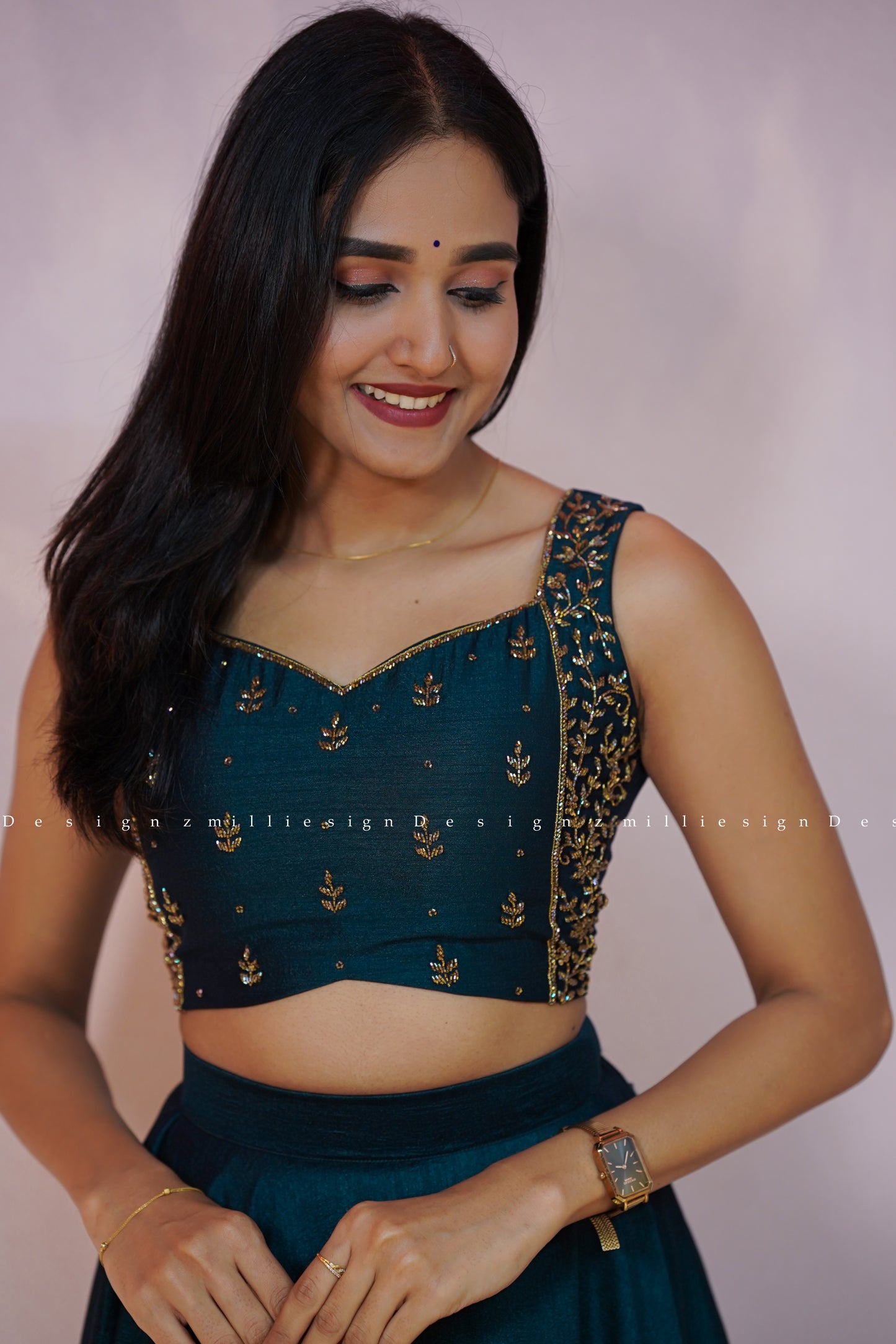 Skirt and Crop Top (MSD-175)