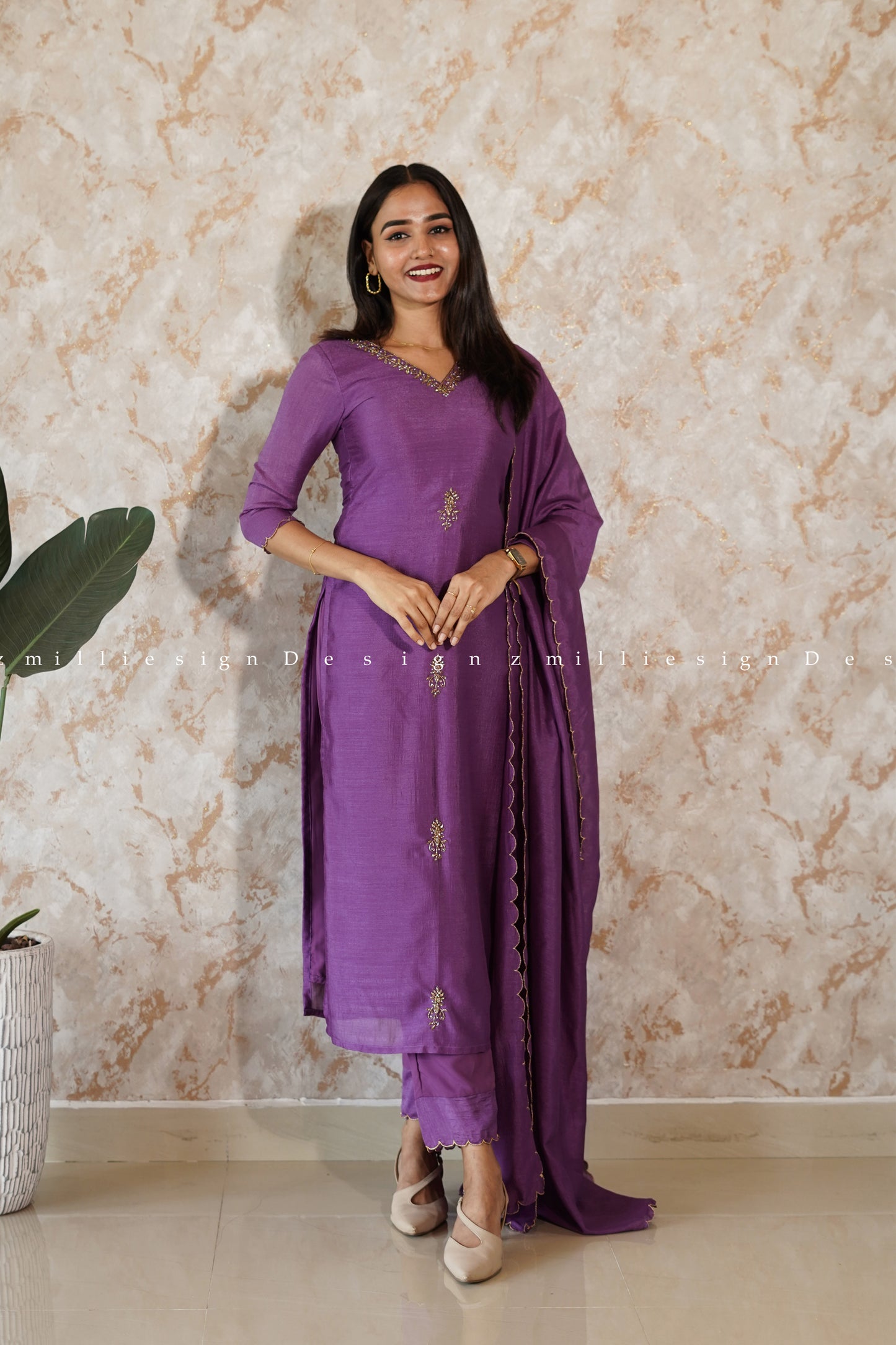 Three Piece Co-Ord Set (MSD-121)