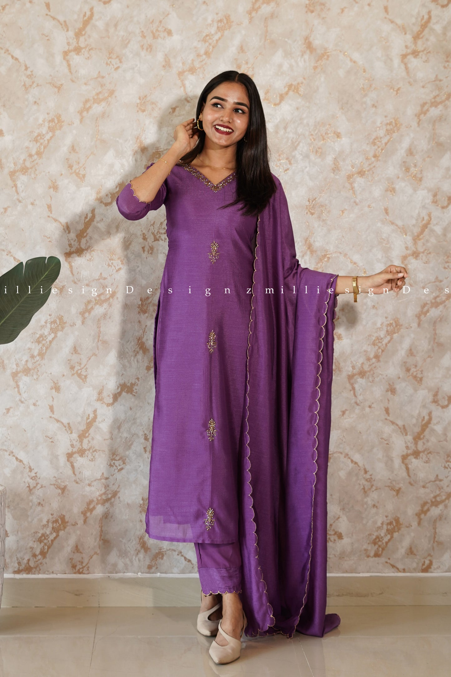 Three Piece Co-Ord Set (MSD-121)