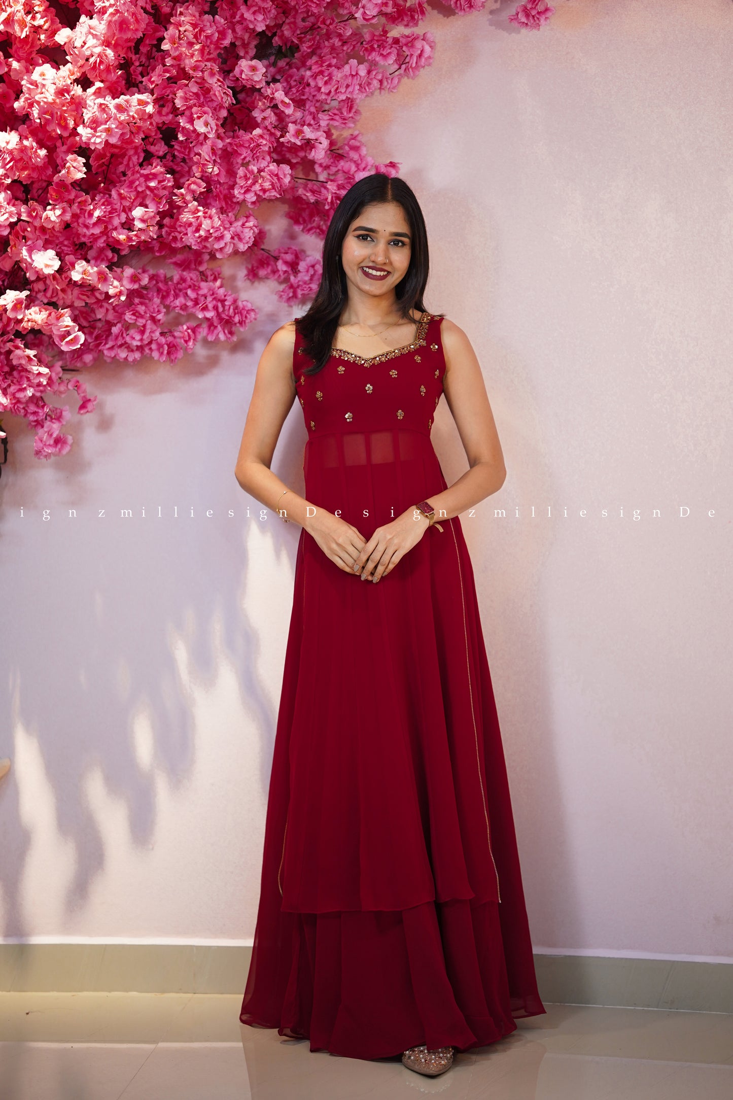 Two Piece Skirt and Long Top (MSD-153)