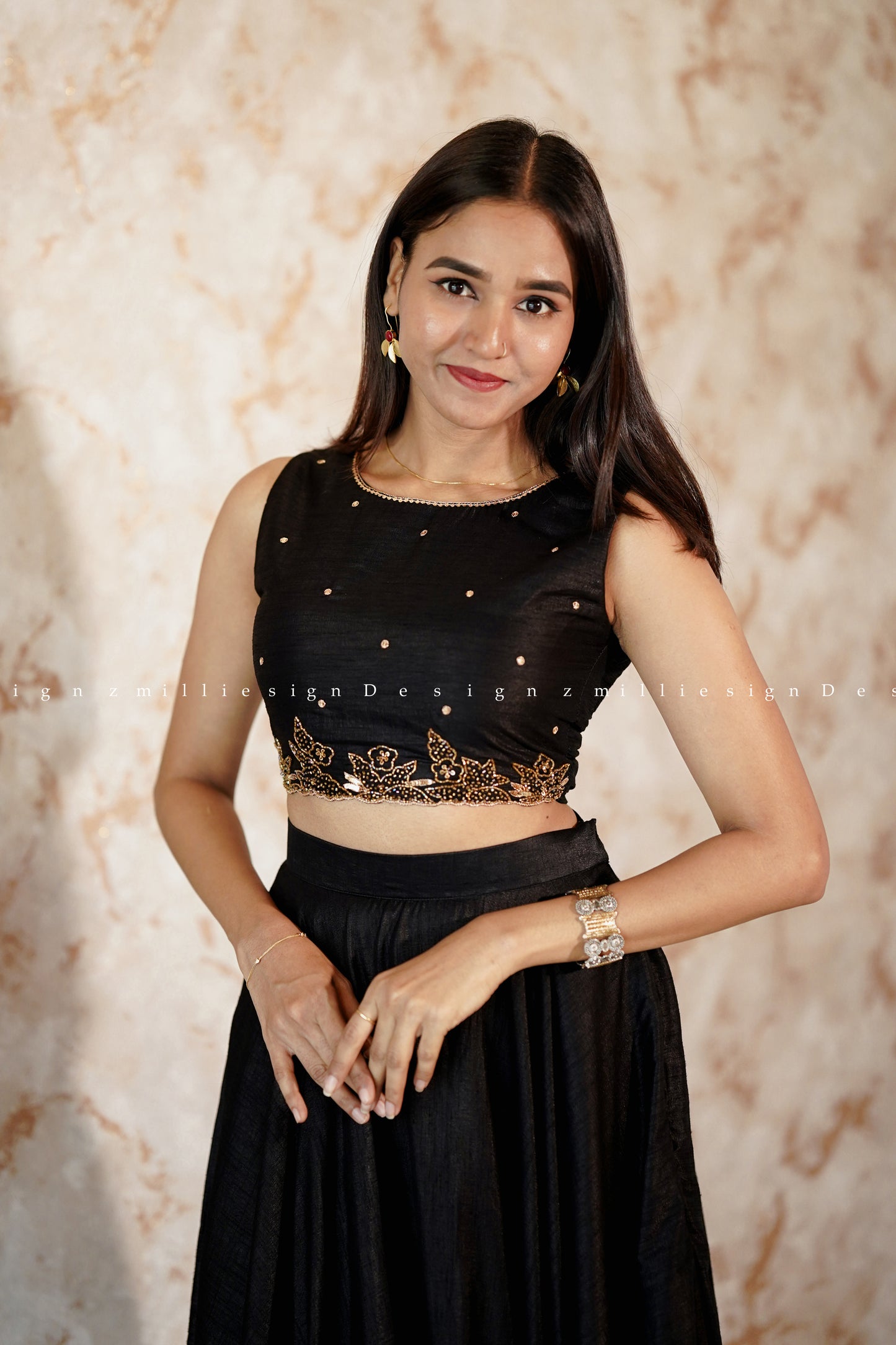 Skirt and Crop Top (MSD-098)
