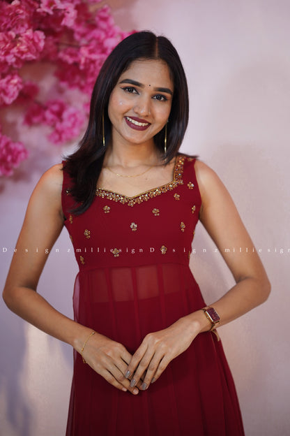 Two Piece Skirt and Long Top (MSD-153)
