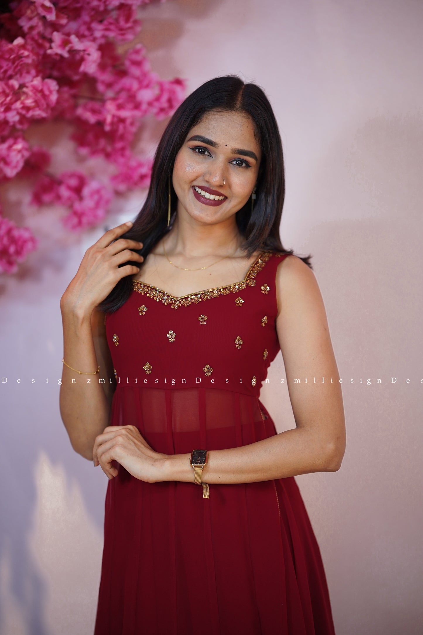 Two Piece Skirt and Long Top (MSD-153)